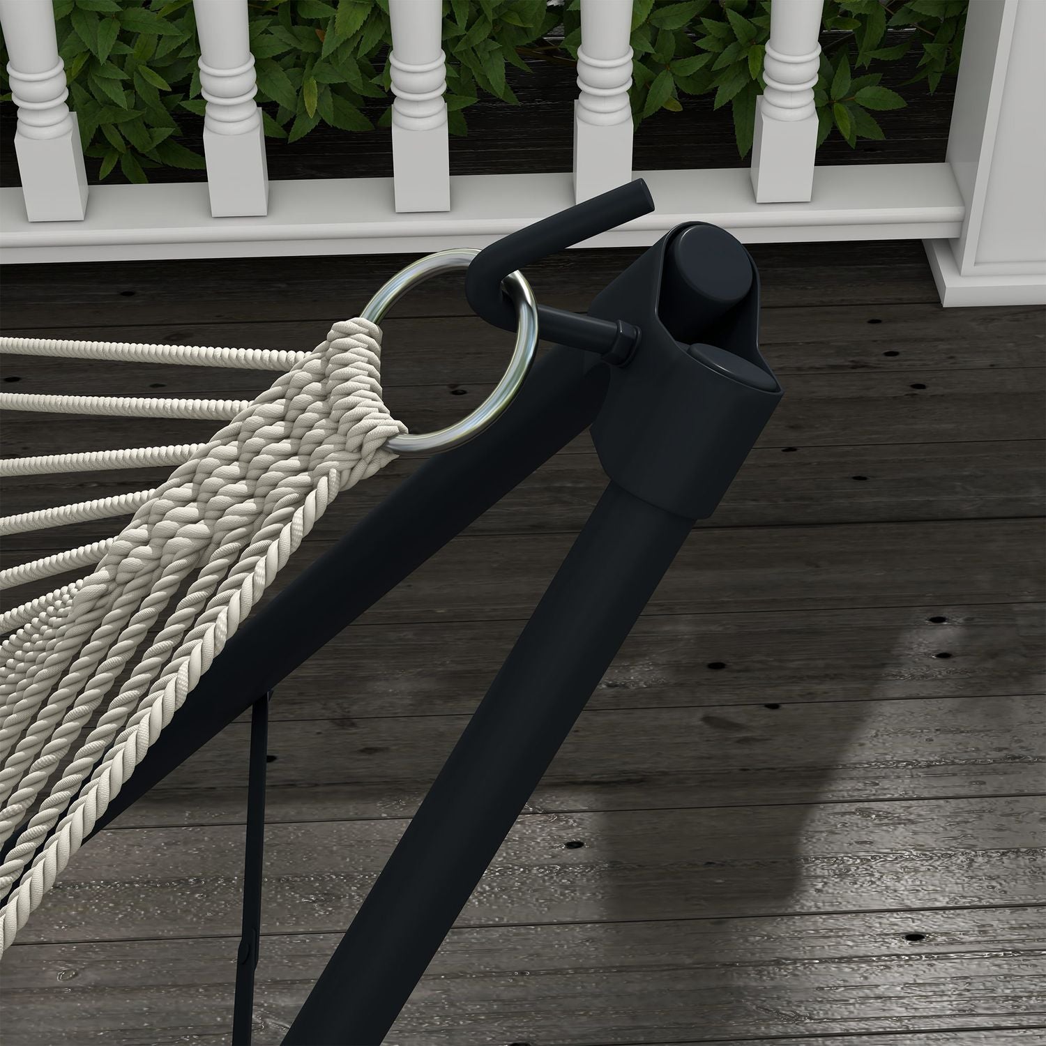 Hammock Ram, Hängmatta Stol Ram, Hängmatta Stativ Med Hängmatta, Bärväska, Lastkapacitet Upp Till 120 Kg, Stål