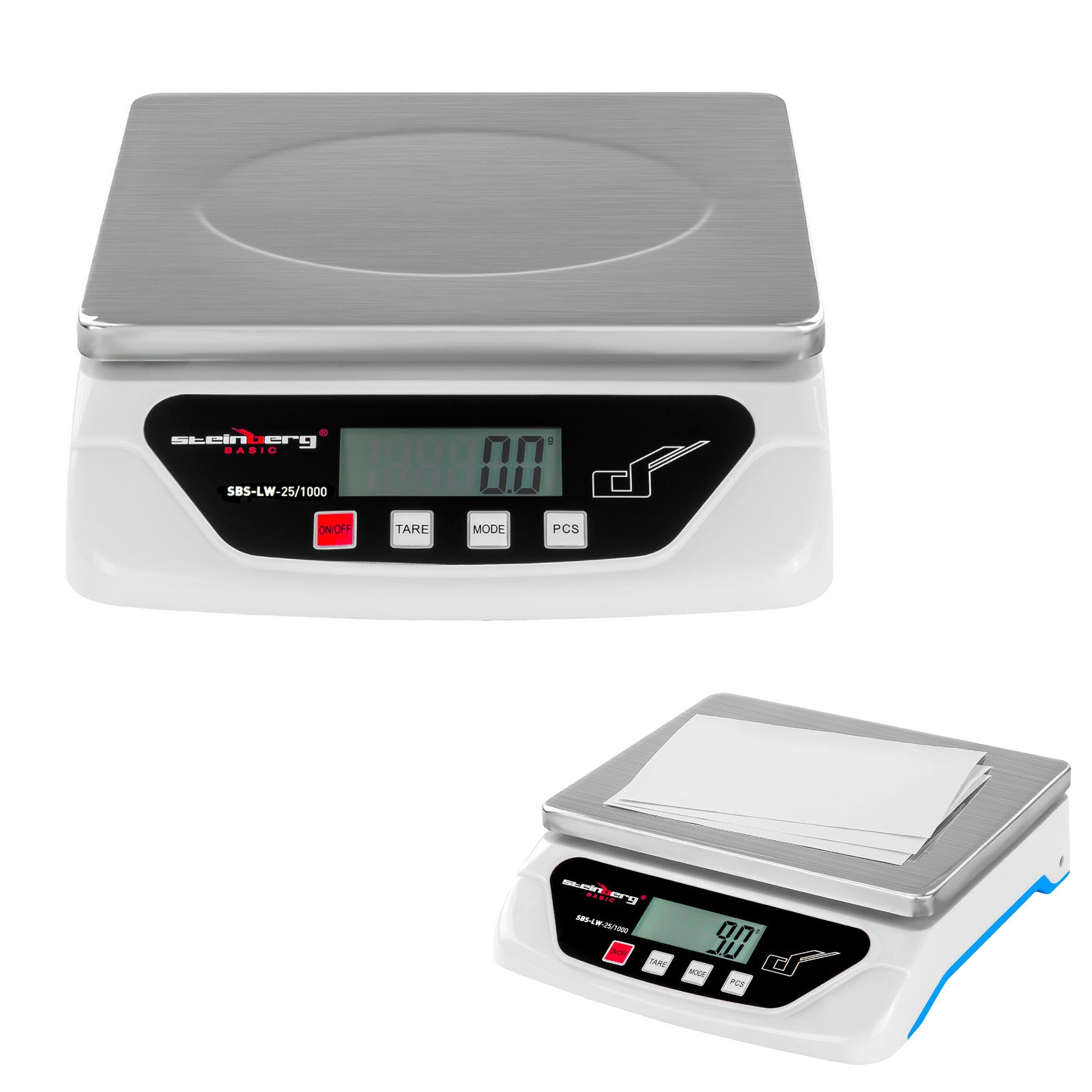 Postvåg för paket och brev SBS-LW-25/1000 upp till 25kg / 1g