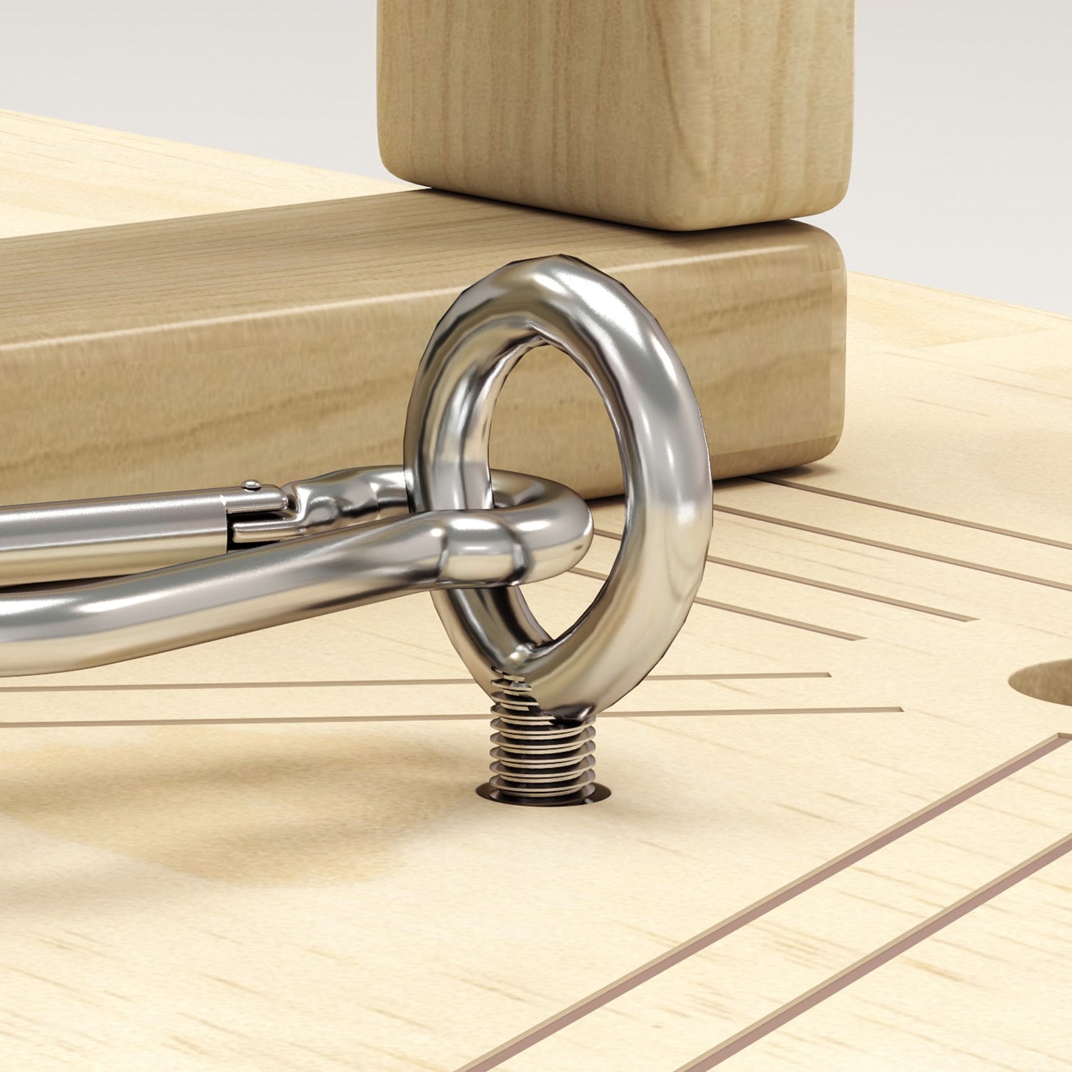 Push-up-stänger av trä med motståndsband, 11 övningar