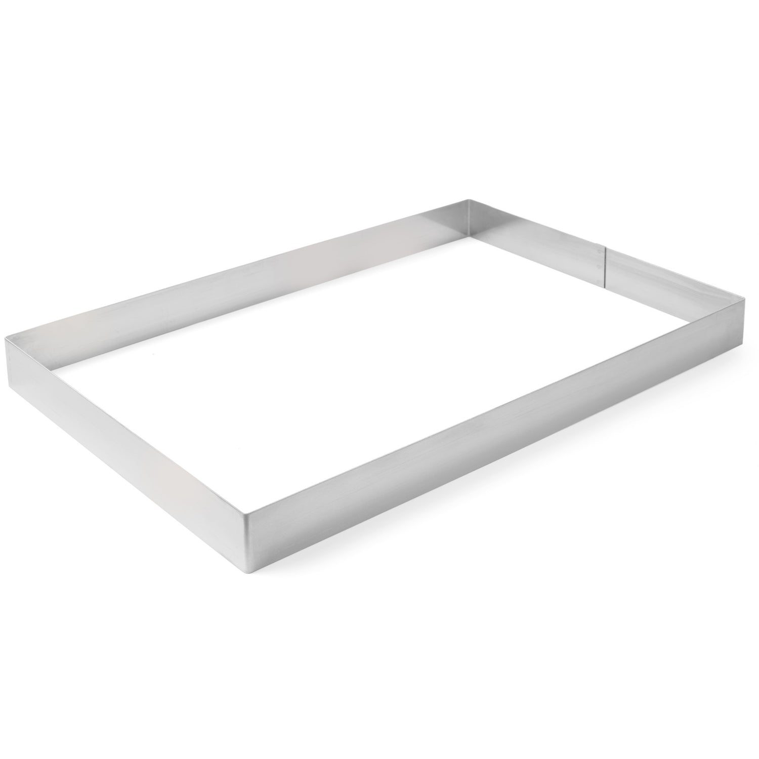 Rektangulär konfektyrkant av rostfritt stål 385x285x50 mm Hendi 512418