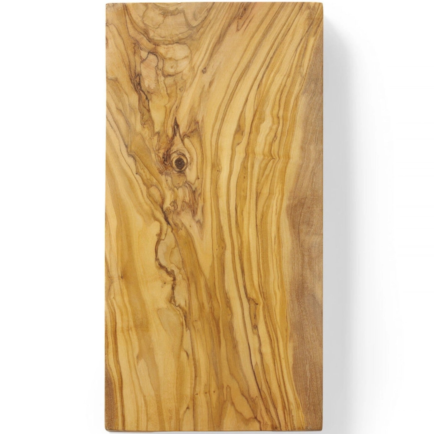 Rektangulär serveringsbräda i olivträ 300 x 150 x 18 mm - Hendi 505175