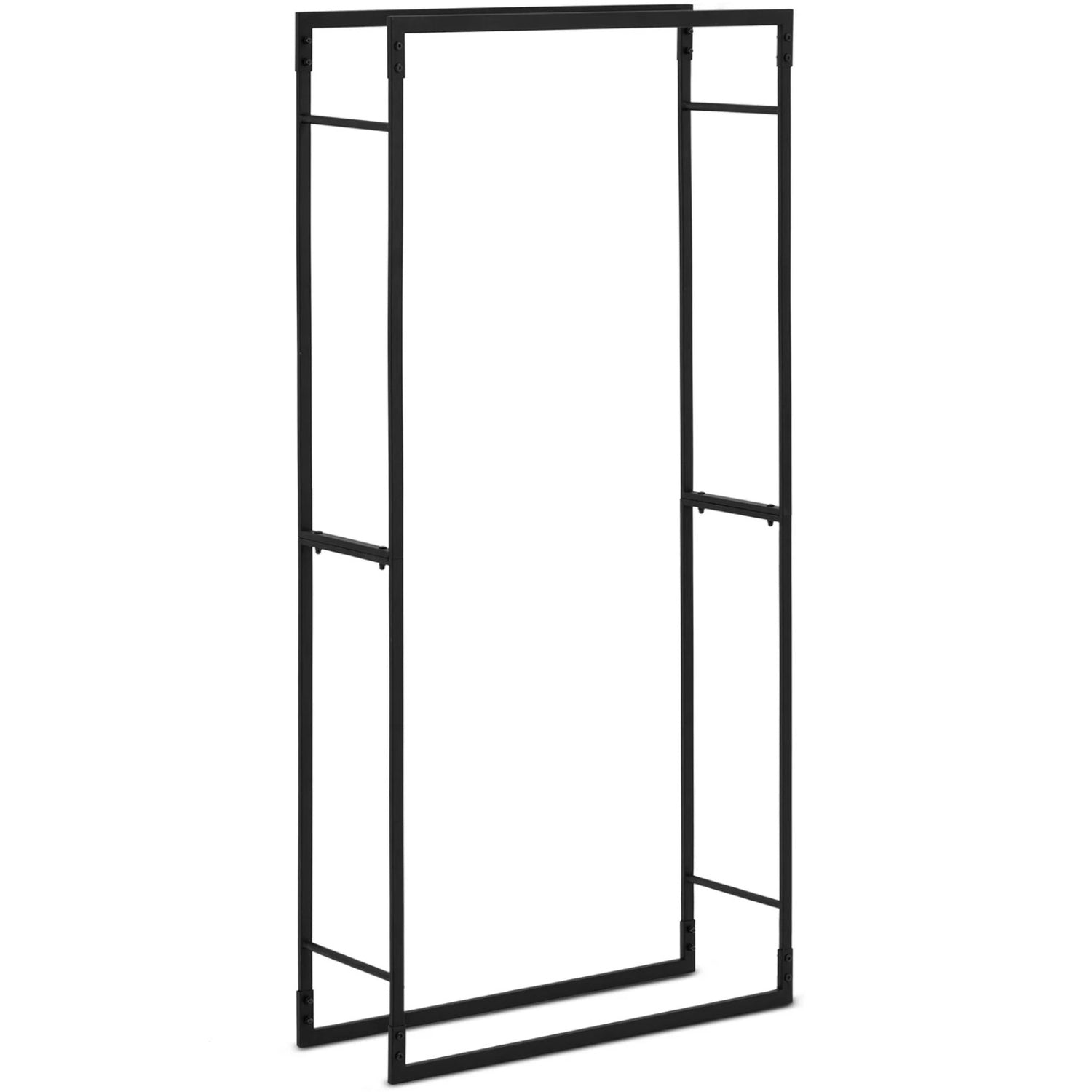 Rektangulärt vedställ i metall LOFT upp till 35 kg 60 x 25 x 150 cm