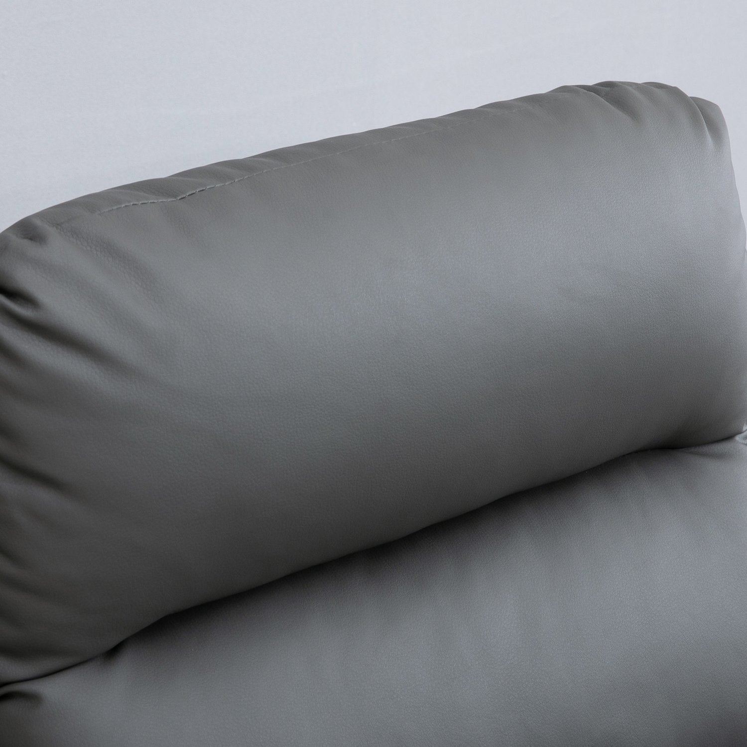 Rocking Recliner Stol, Vridbar Med Mugghållare, Microfiber