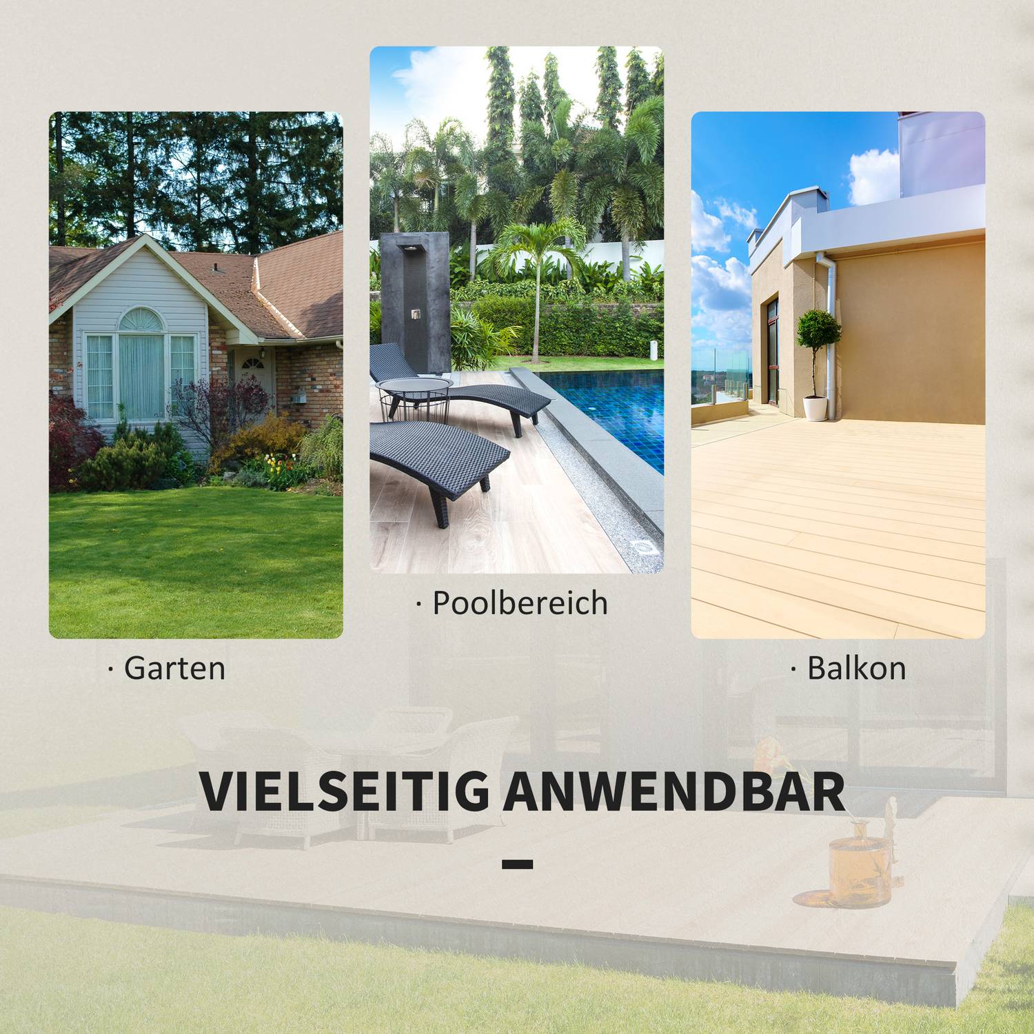 Rotting Bistro Set för 2 – Grå polyrotting utomhusmöbler