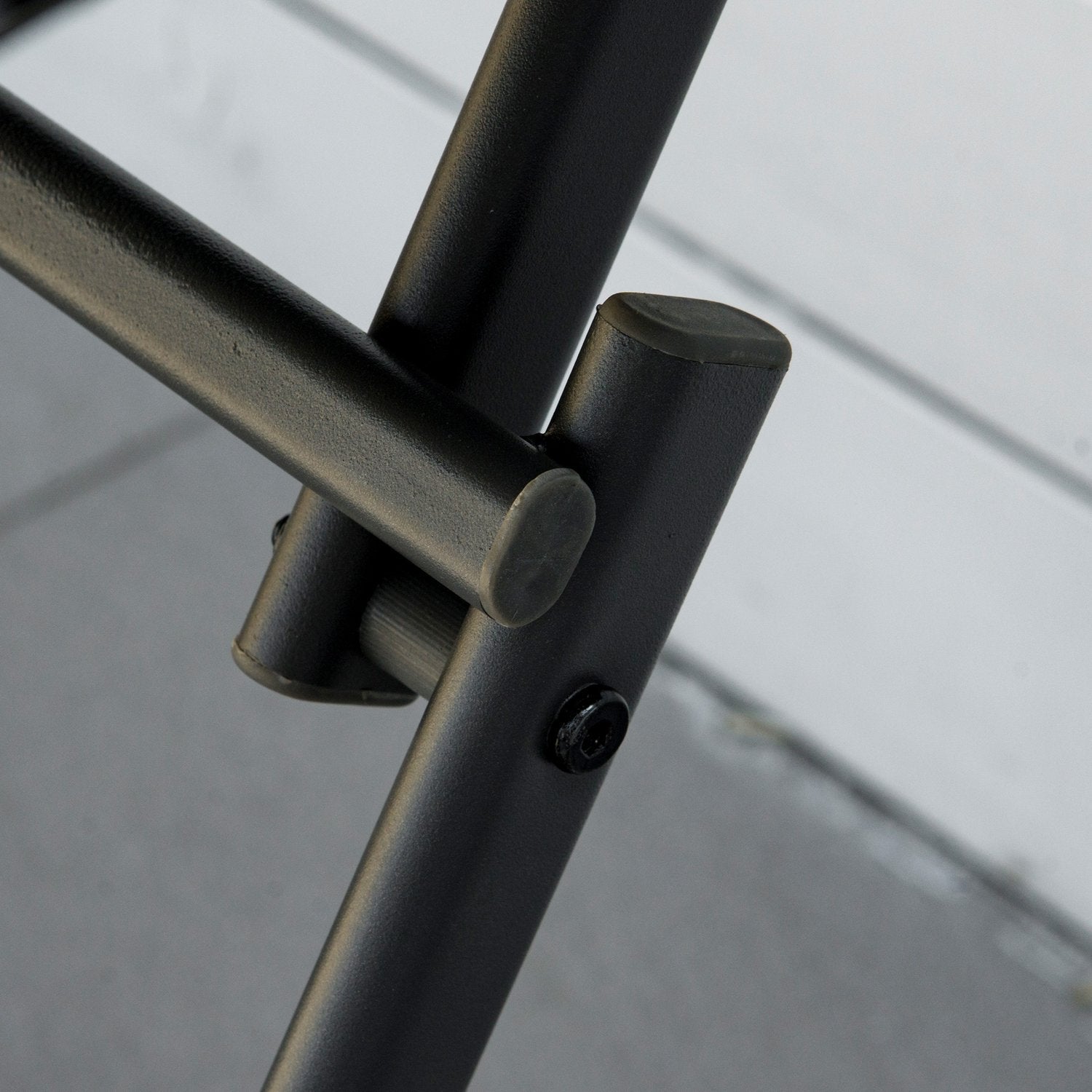 Rotting Bistro Set för 2 – Grå polyrotting utomhusmöbler