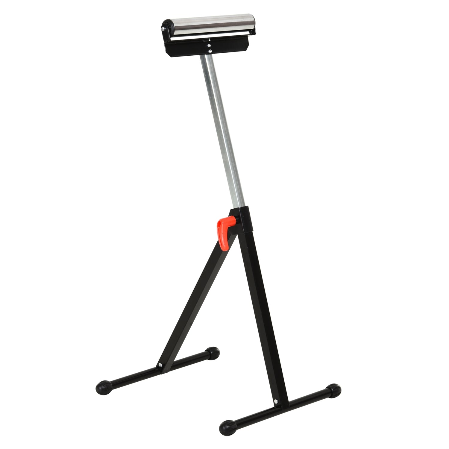 Justerbar rullbock – metall, 90 kg kapacitet, svart