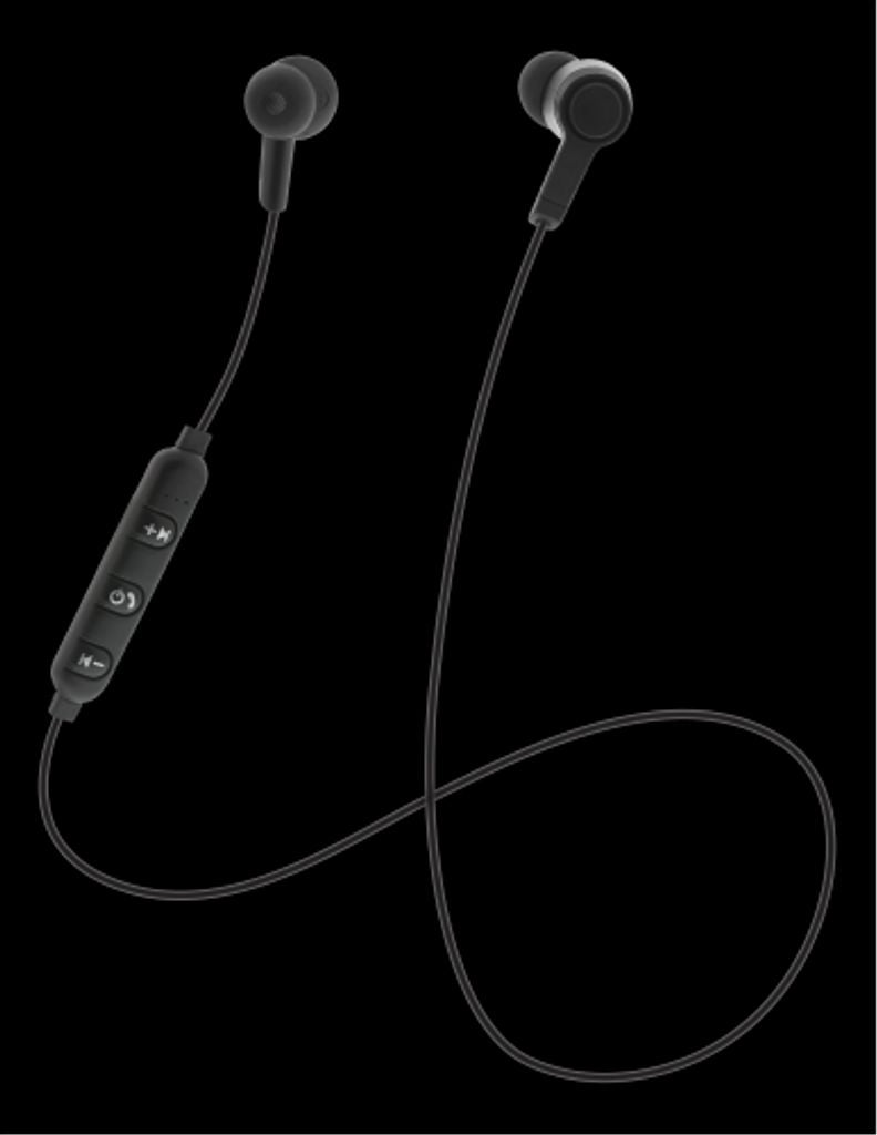 STREETZ In-Ear Bluetooth-hörlurar - Svart
