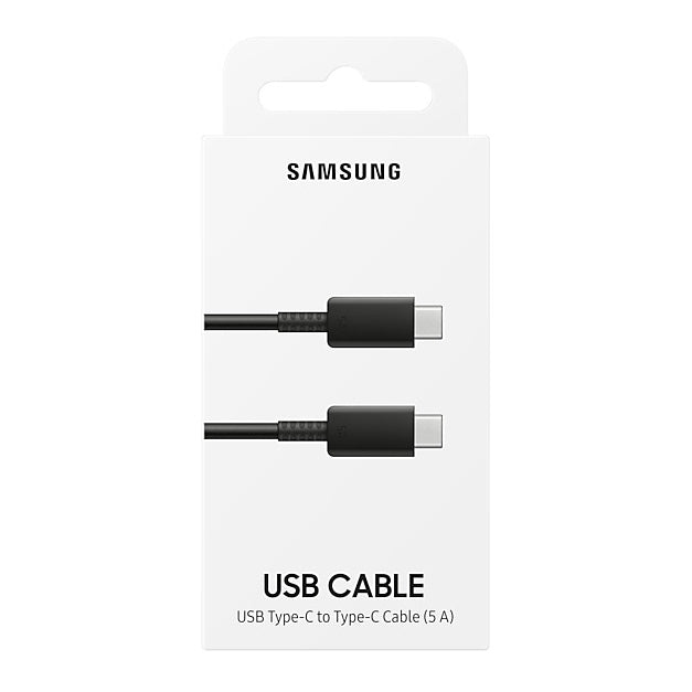 Samsung USB-C till USB-C-kabel 5A - Svart