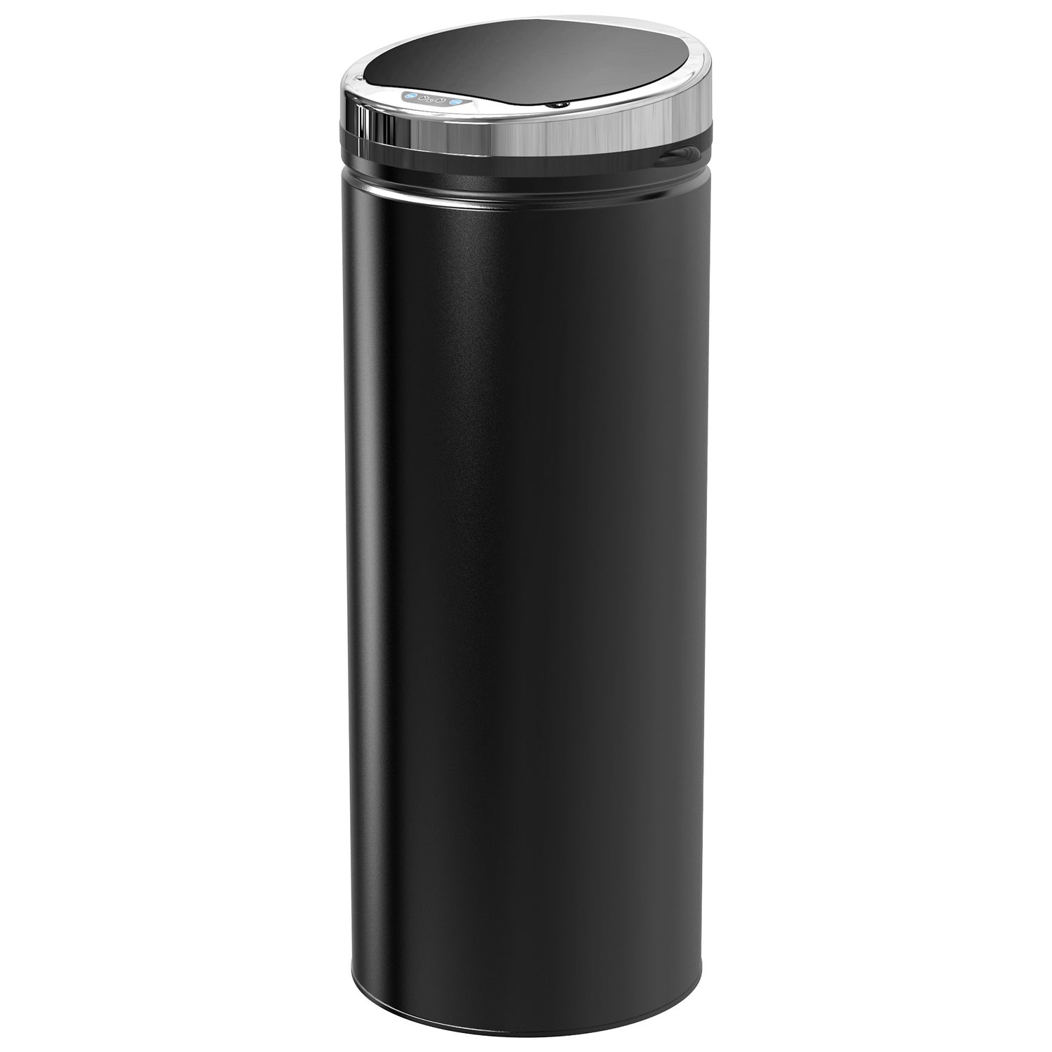 Automatisk sensor papperskorg, 50L, svart rostfritt stål
