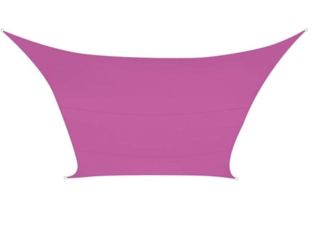Shade Sail - Fyrkantig - 3,6 X 3,6 M - Färg: Fuchsia