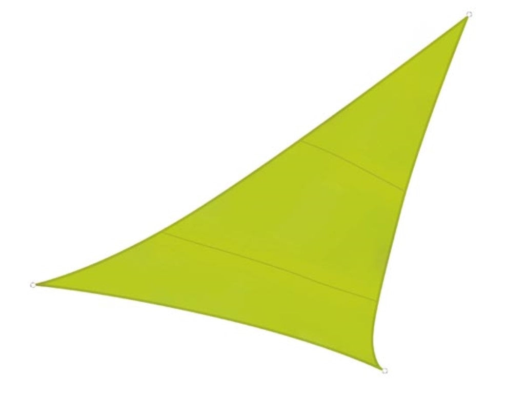 Shade Sail - Triangel - 5 X 5 X 5 M - Färg: Limegrön