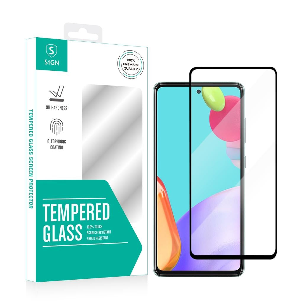 SiGN 2.5D skärmskydd i härdat glas för Galaxy A52 5G & A52s 5G