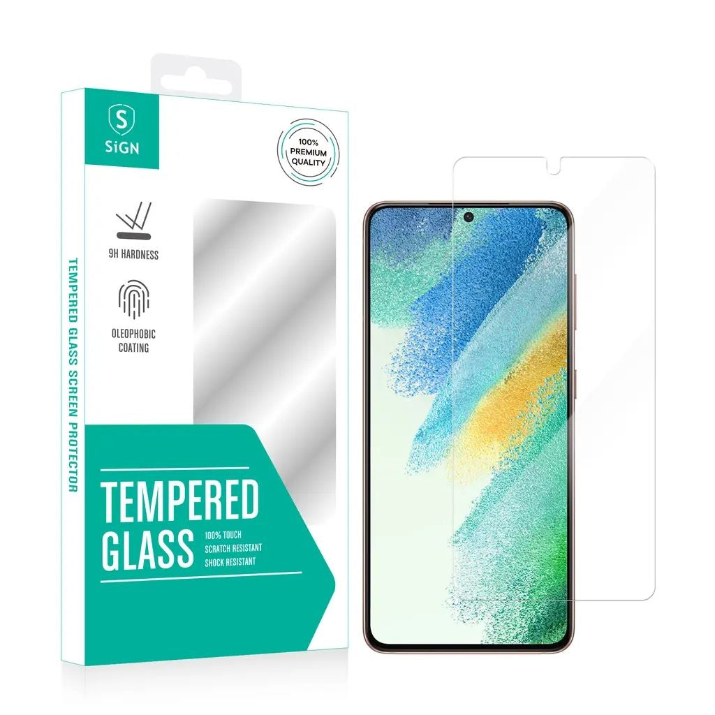 SiGN skärmskydd i härdat glas Samsung Galaxy S23 Ultraljudsupplåsning med fingeravtryck