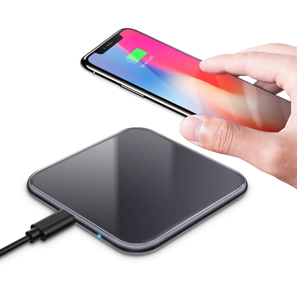 Sign Trådlös snabbladdare för iPhone & Android, 15W - Svart