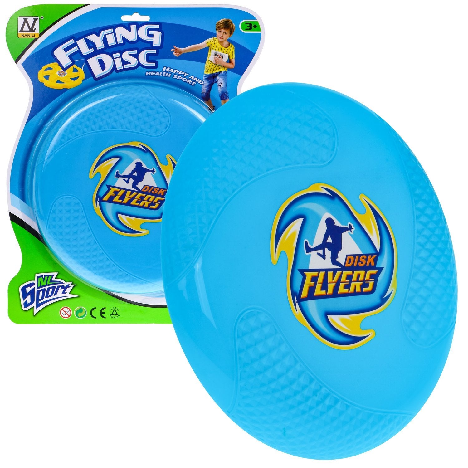 Slitstark 23 cm flygande frisbee för barn - Beach & Yard Fun