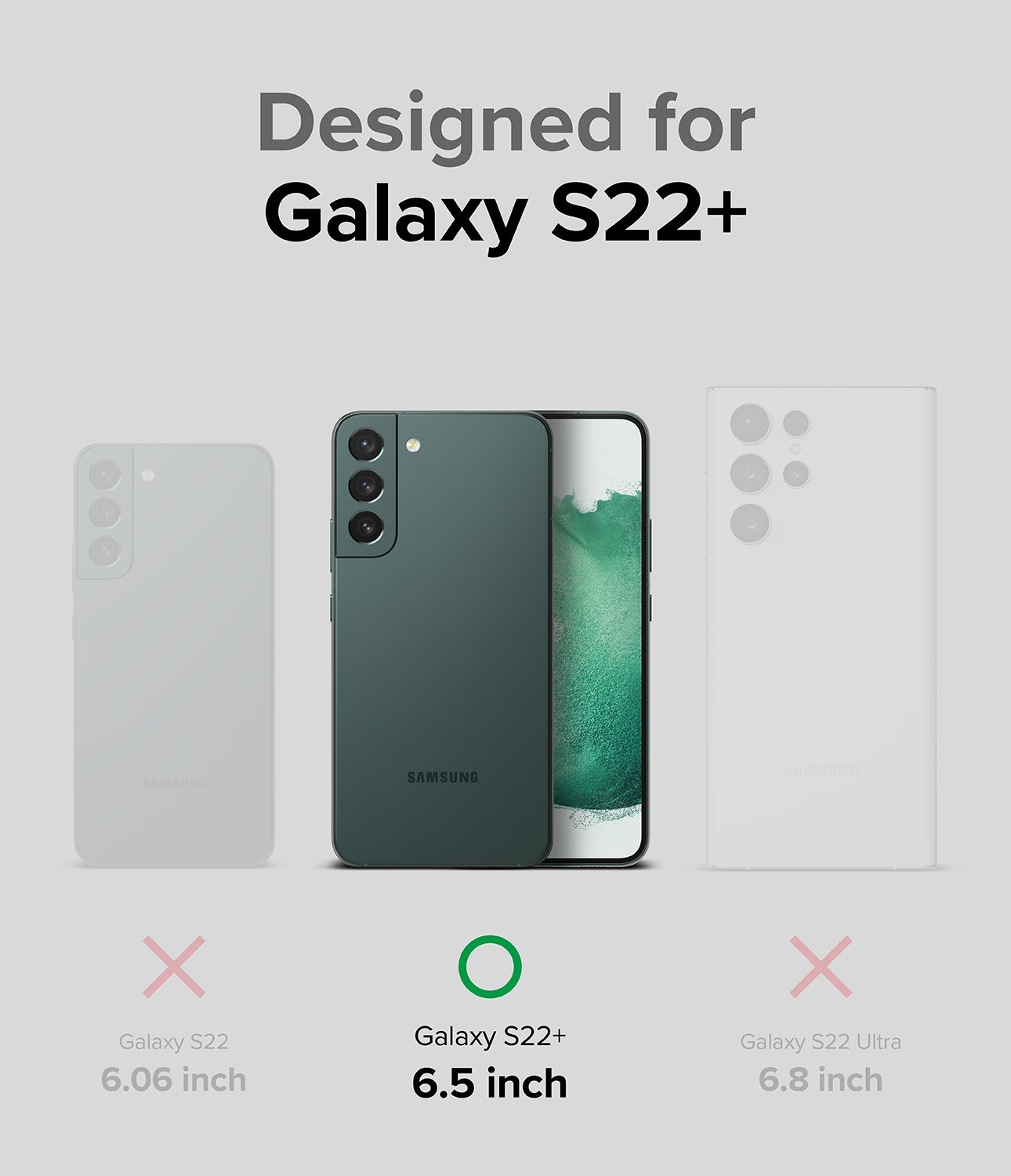 Slitstarkt fodral och skal för Galaxy S22+ Onyx Design Graffiti svart