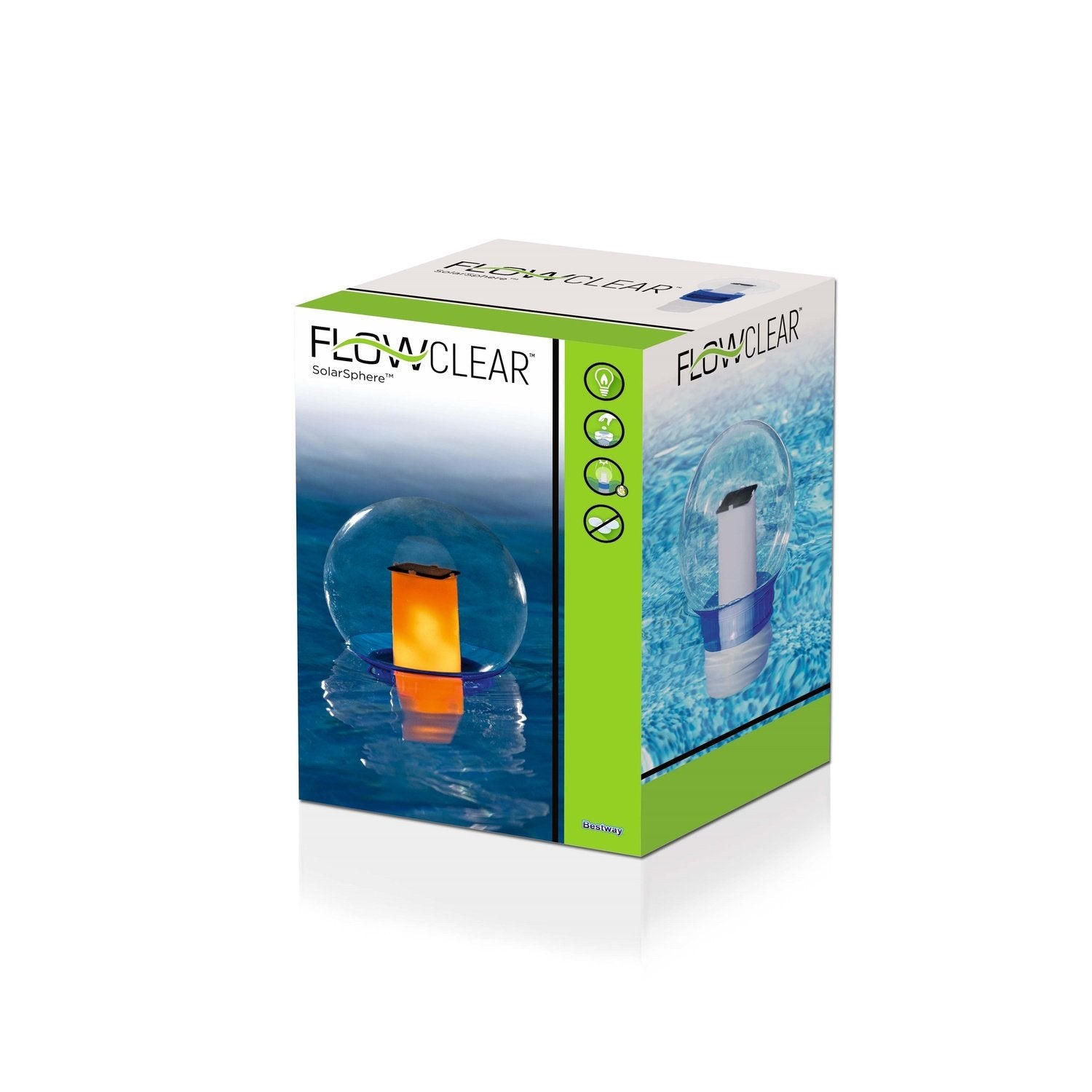 Soldriven LED Pool Chemical Dispenser