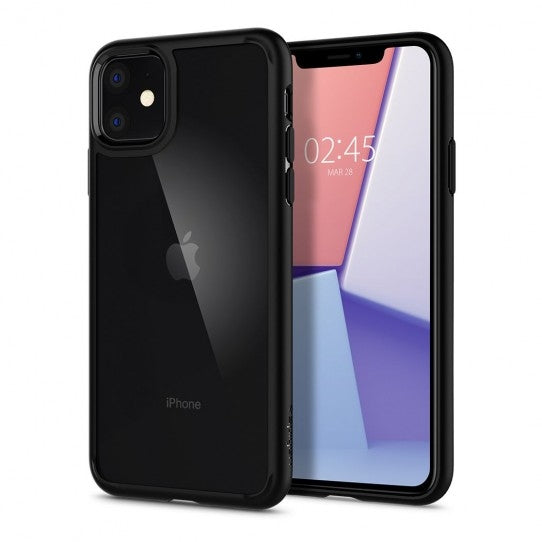 Spigen Ultra Hybrid Skal för iPhone 11 & XR - Svart