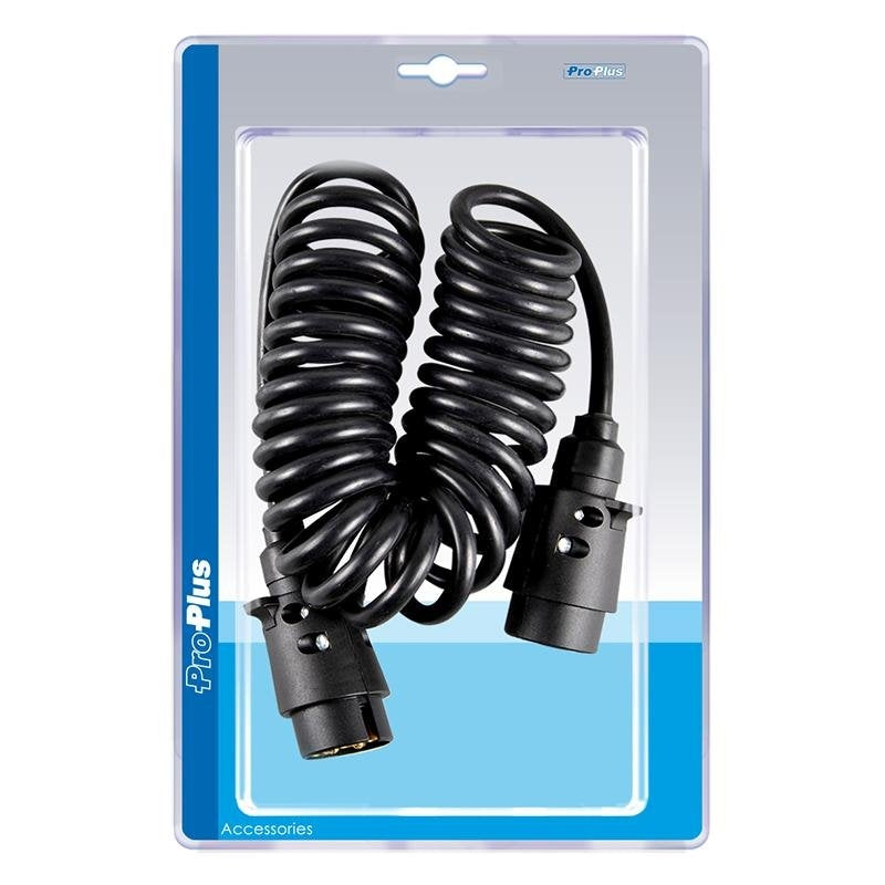 Spiralkabel 3M 2x 7-polig kontakt PVC i blister