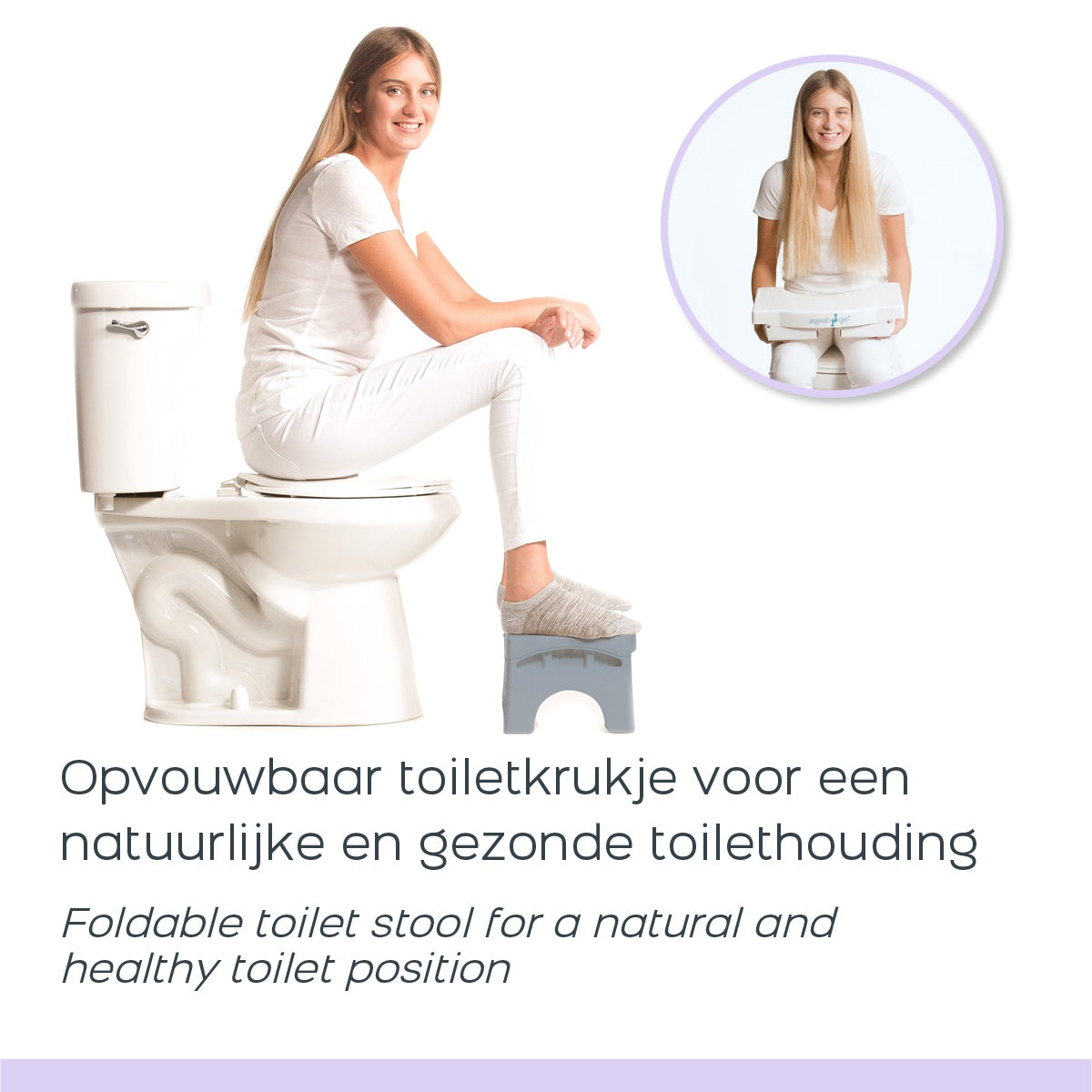 Squat-n-Go - Toalettpall - Grön
