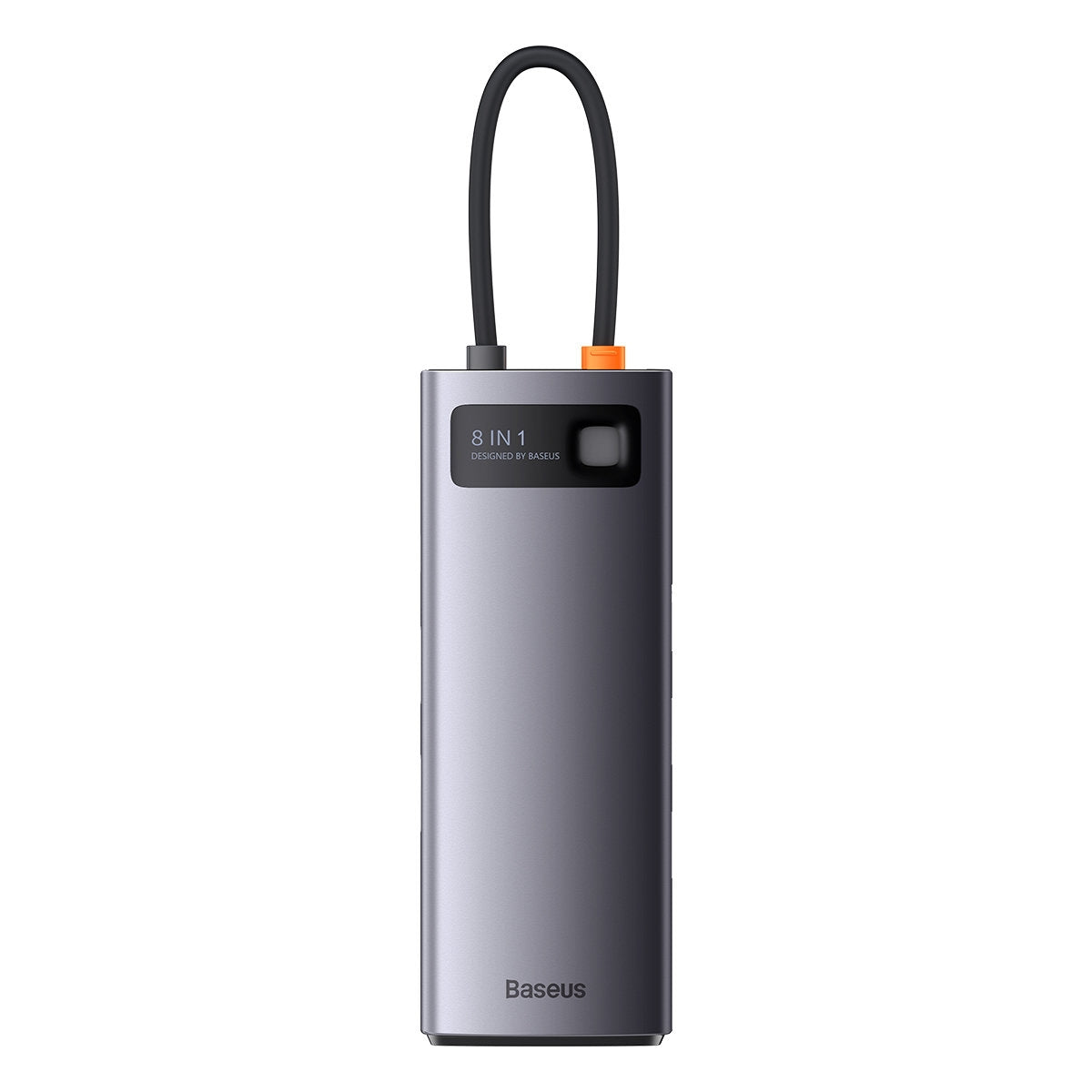 StarJoy HUB 8in1 USB-C 3xUSB HDMI RJ45 SD- och TF-kortläsare PD grå