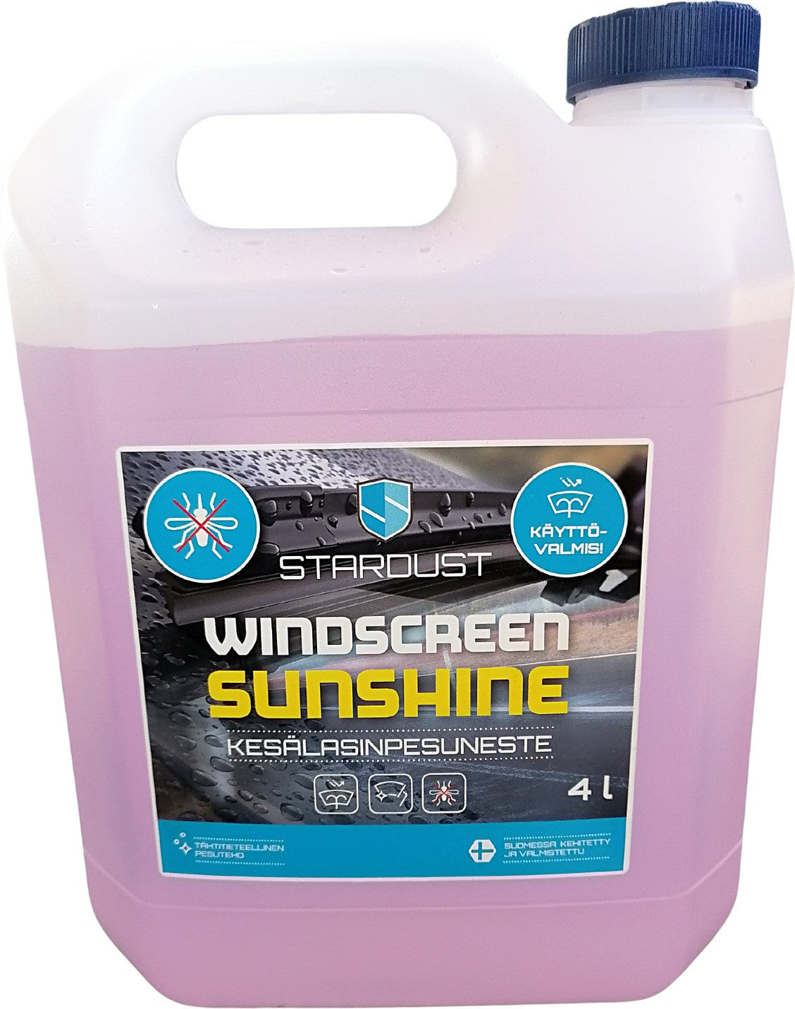 Stardust Sunshine - bruksklar sommarspolarvätska, 4 liter