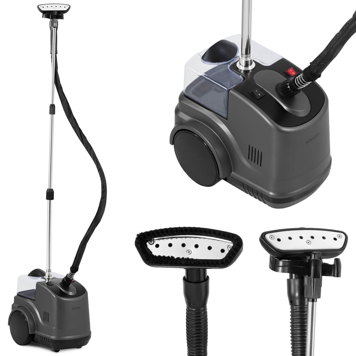 Steam station steamer för strykning av kläder med stativ 2 kW 2,97 l
