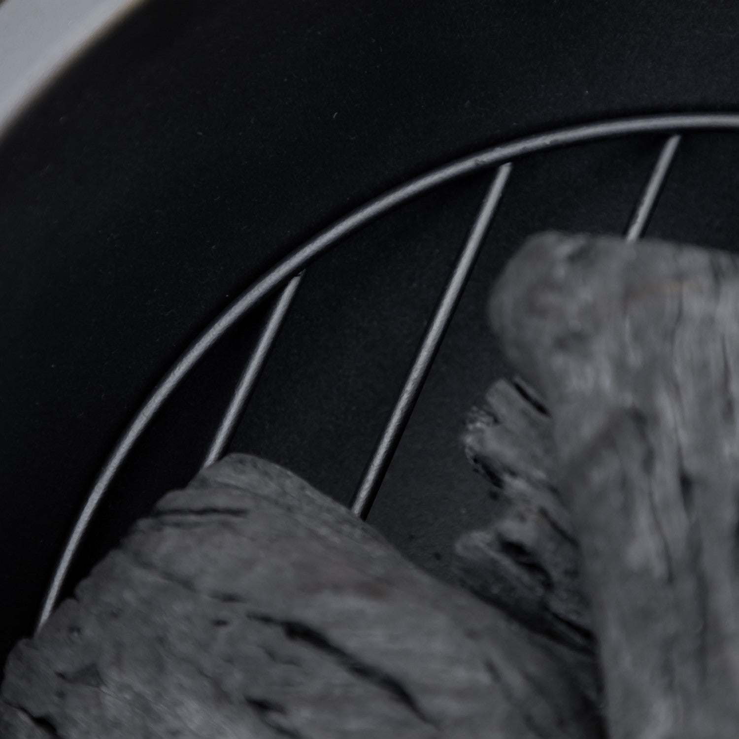 Steel Fire Pit Bowl med lock & poker för trädgårdscamping