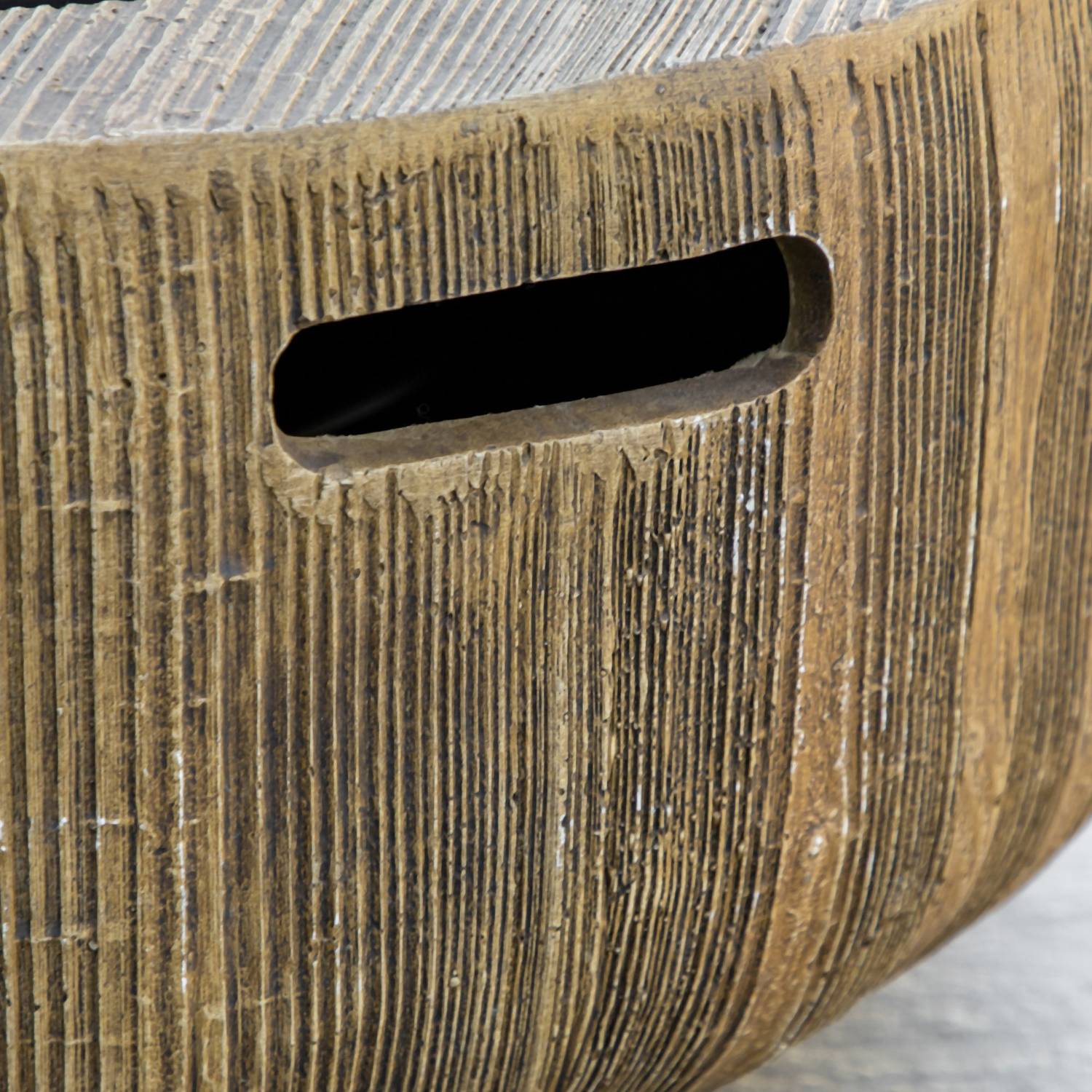 Steel Fire Pit Bowl med lock & poker för trädgårdscamping