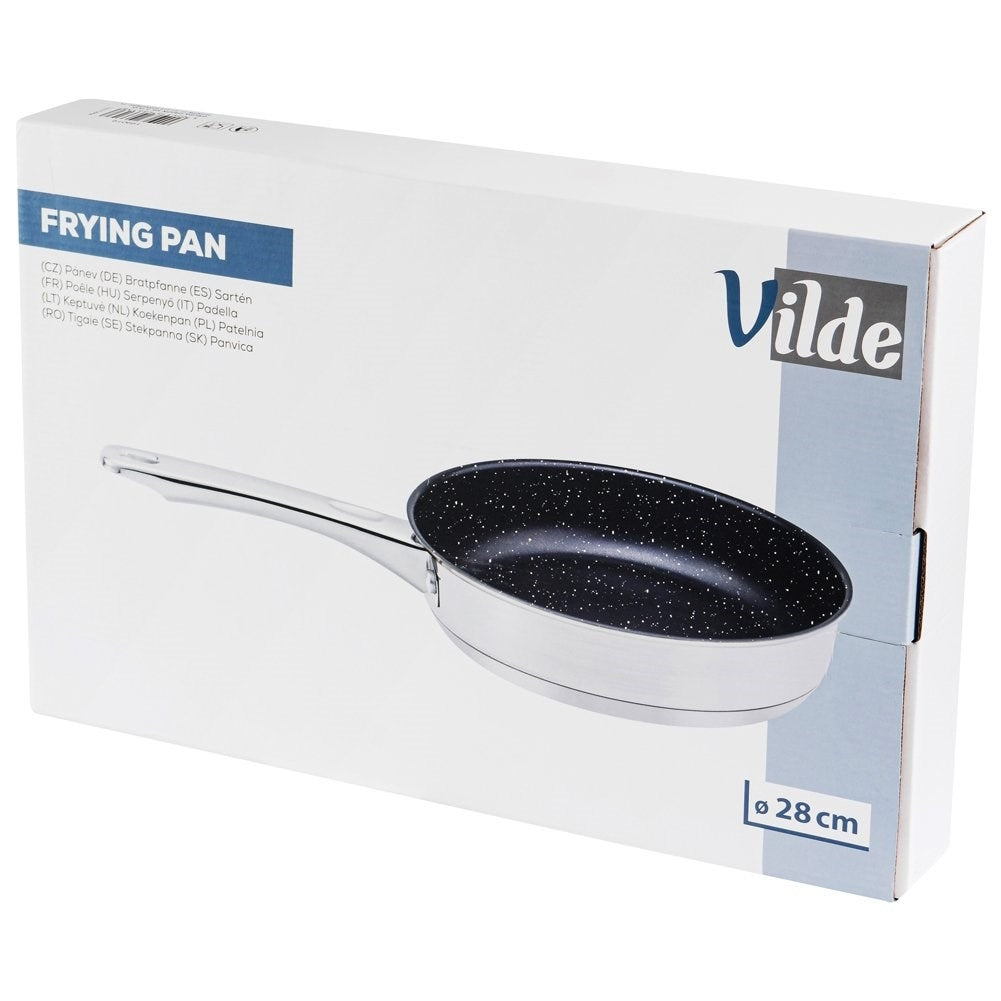 Stekpanna 28 cm med granitbeläggning, induktion & diskmaskinssäker