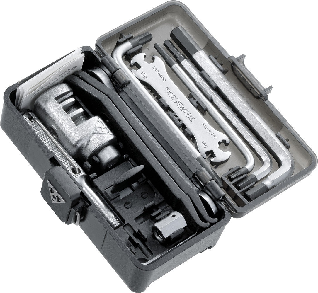 Topeak Survival Gear Box - överlevnadssats, 30 st
