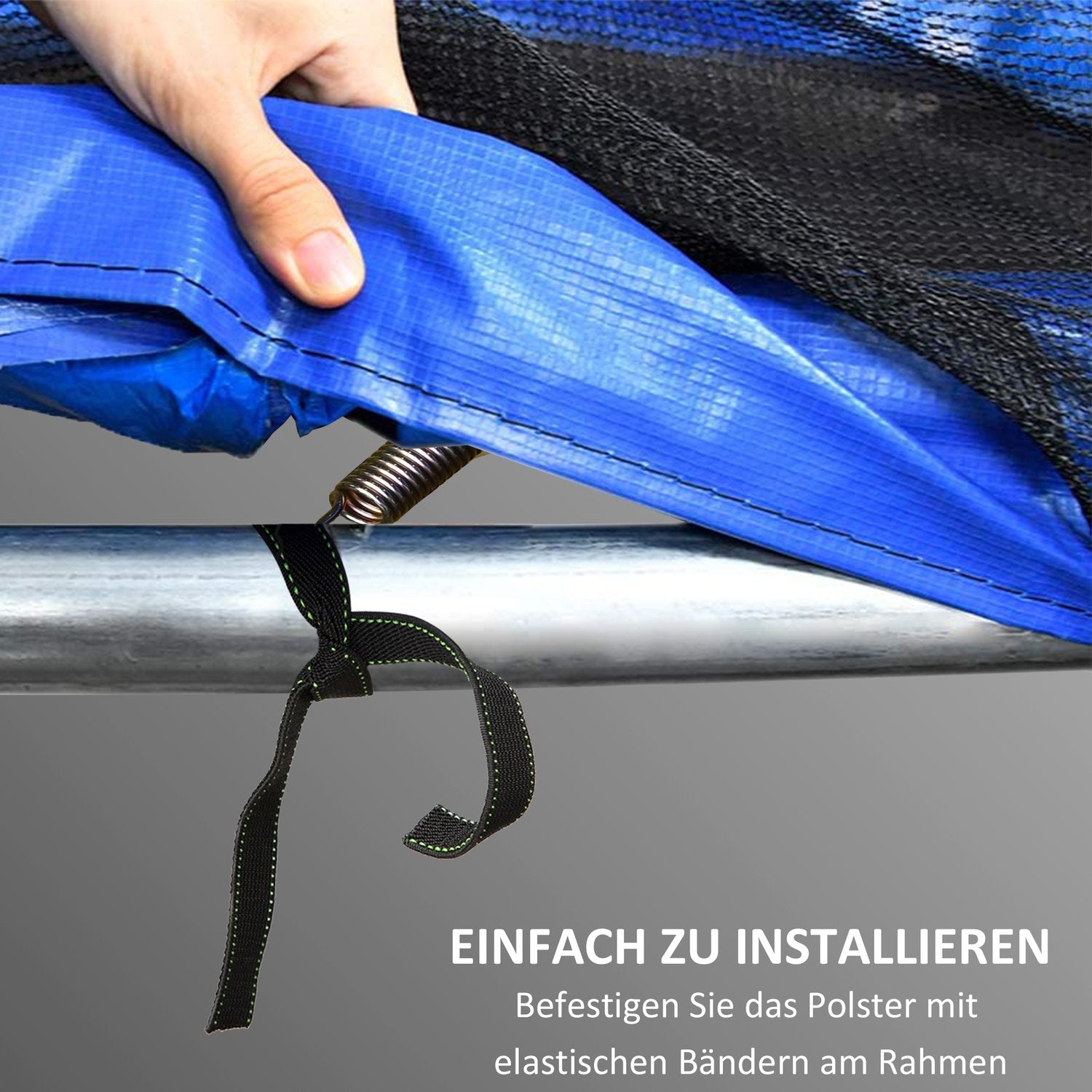 Trampolin kantskydd 244 Cm - UV-skyddad, väderbeständig