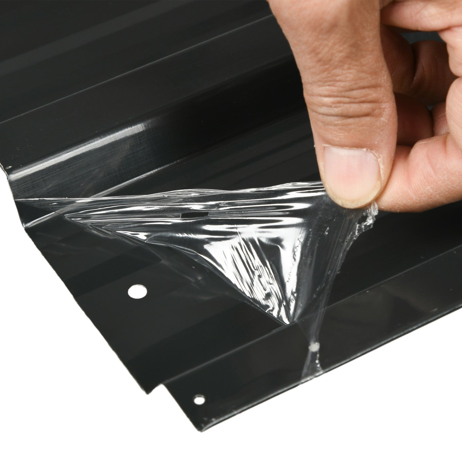 Trapetsformade galvaniserade takpaneler, 129x45 cm, 7 m², väderbeständig