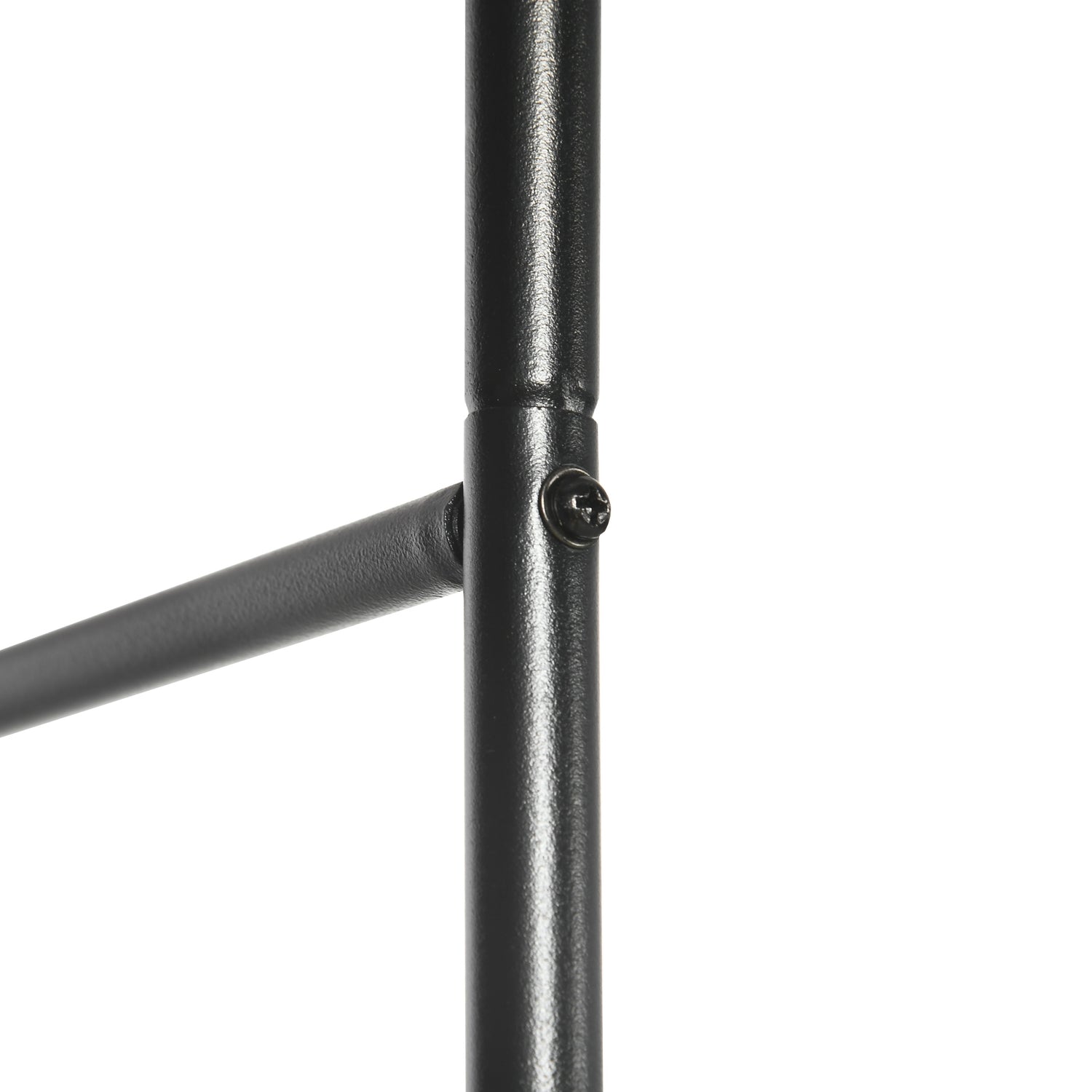 Trädgårdsbåge i metall för klätterväxter – Svart, 140x40x240 cm