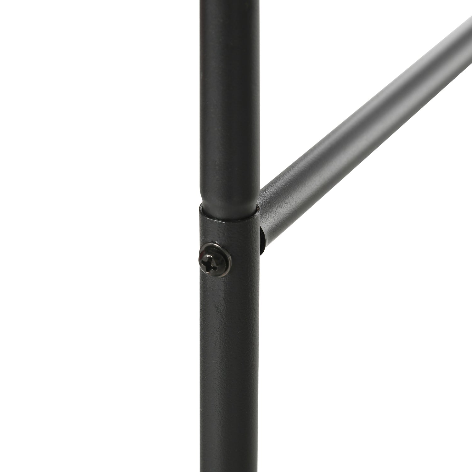 Trädgårdsbåge i metall för klätterväxter – Svart, 140x40x240 cm