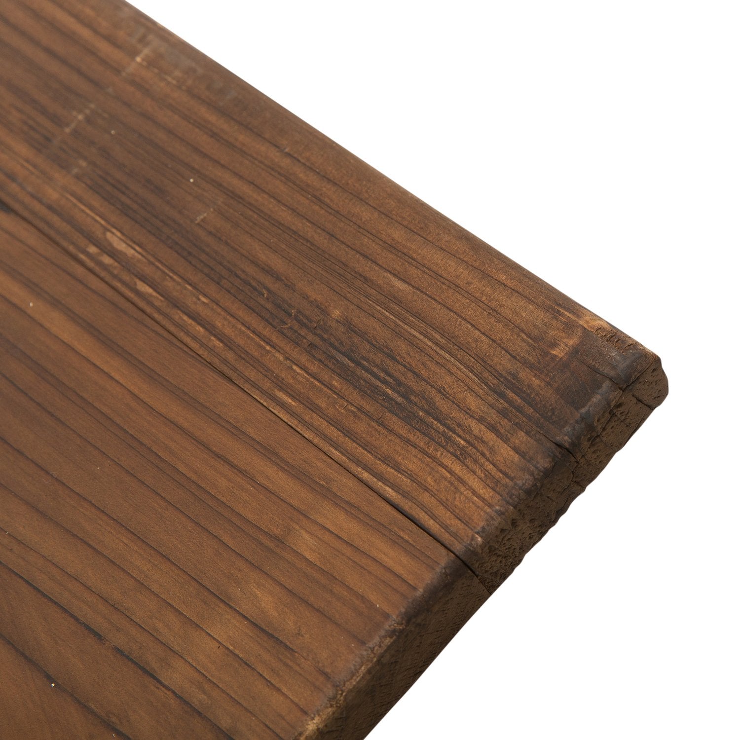 Trädgårdsbord, massivt trä, väderbeständigt, 113x60x65 cm