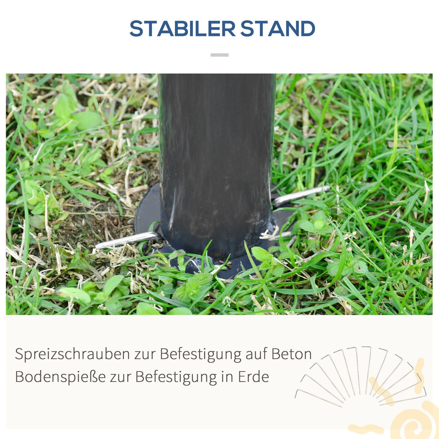 Trädgårdspaviljong 3x6m tält, dubbeltak, sidoväggar, mörkgrå