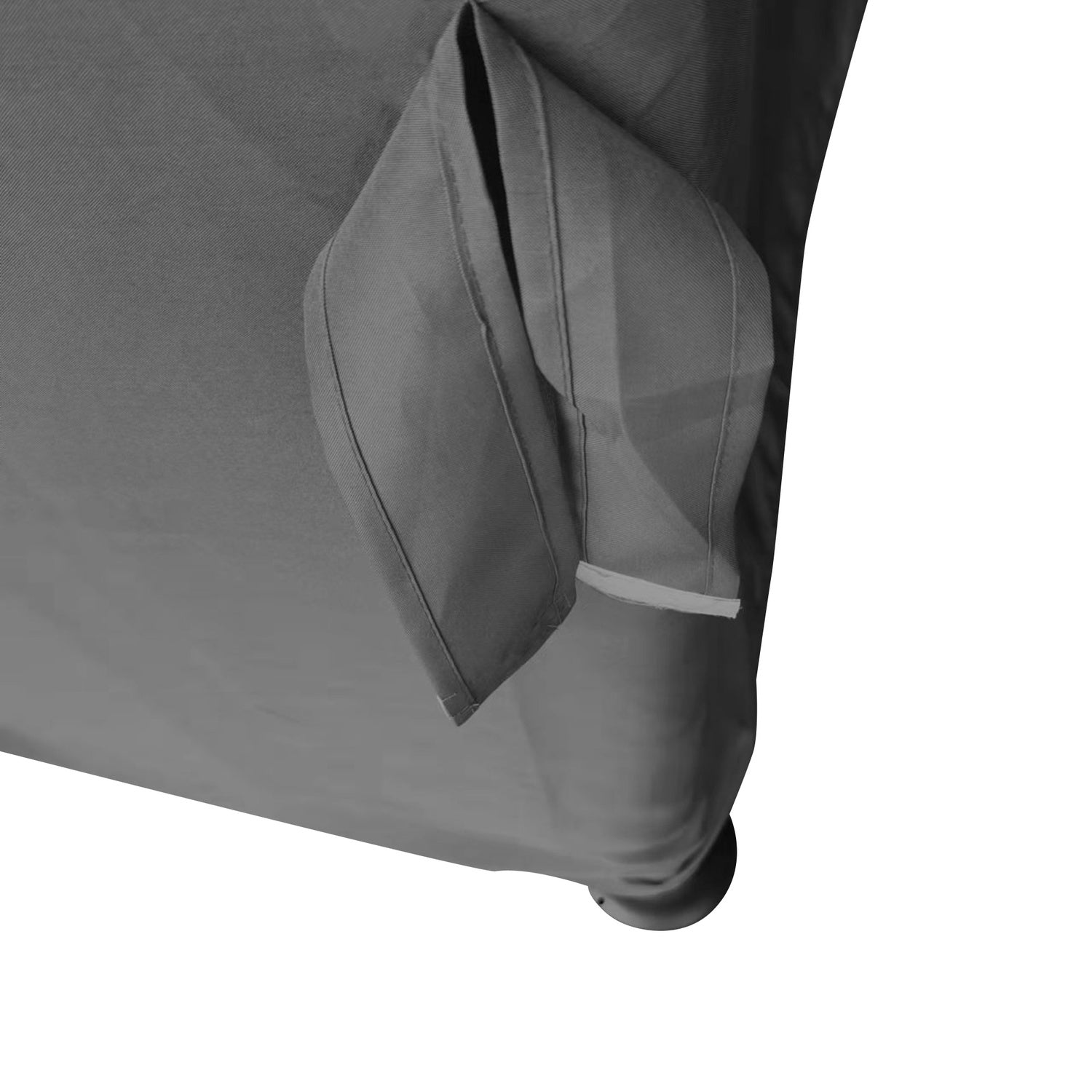 Trädgårdspaviljongtält, 2,96m, dubbeltak, myggnät