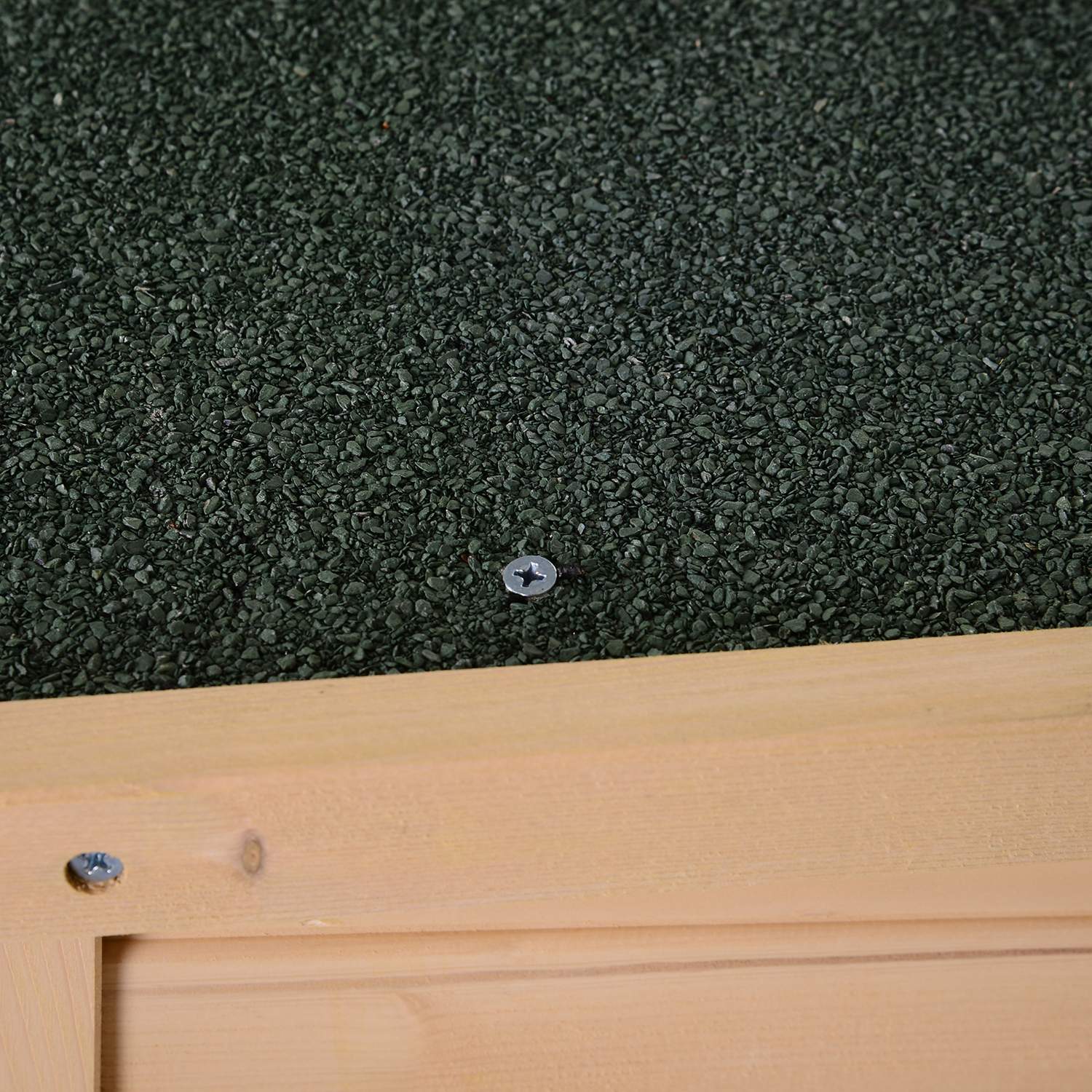 Trädgårdsredskapsbod med hyllor, granträ, 75x56x115 cm