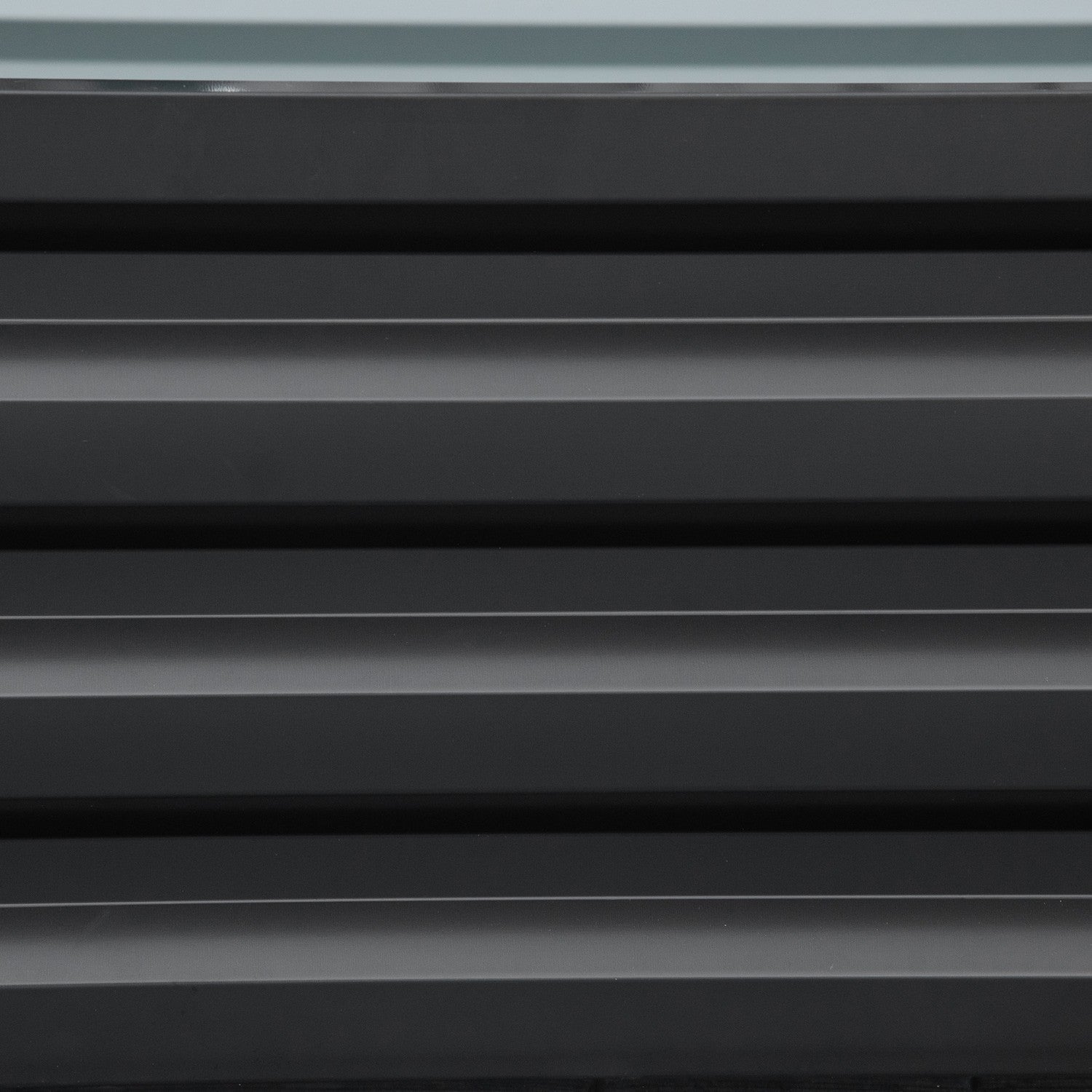 Trädgårdssäng i stål, Rostsäker, 120x60x30,5 cm, Grå