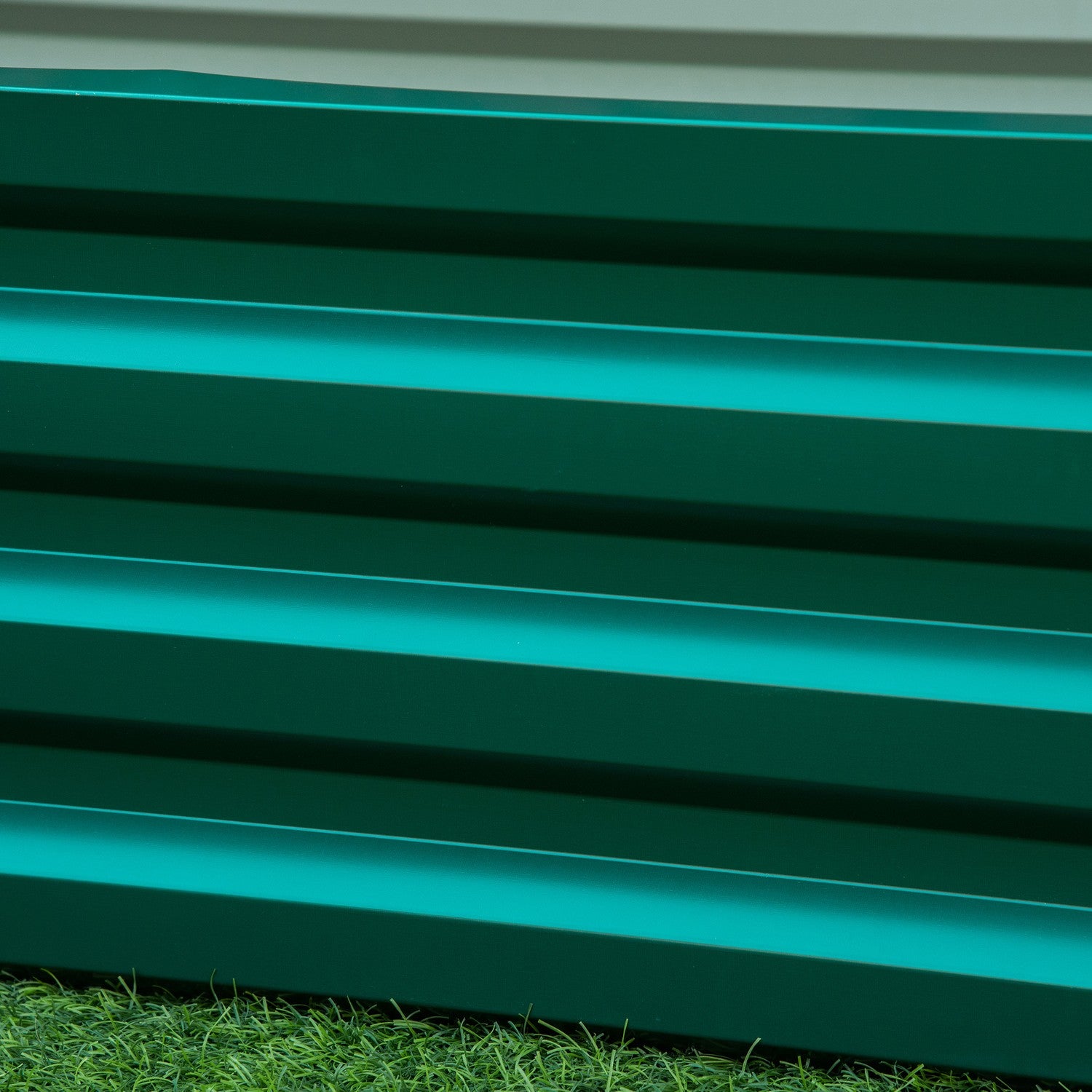 Trädgårdssäng i stål, Rostskyddad, 120 x 60 x 30,5 cm