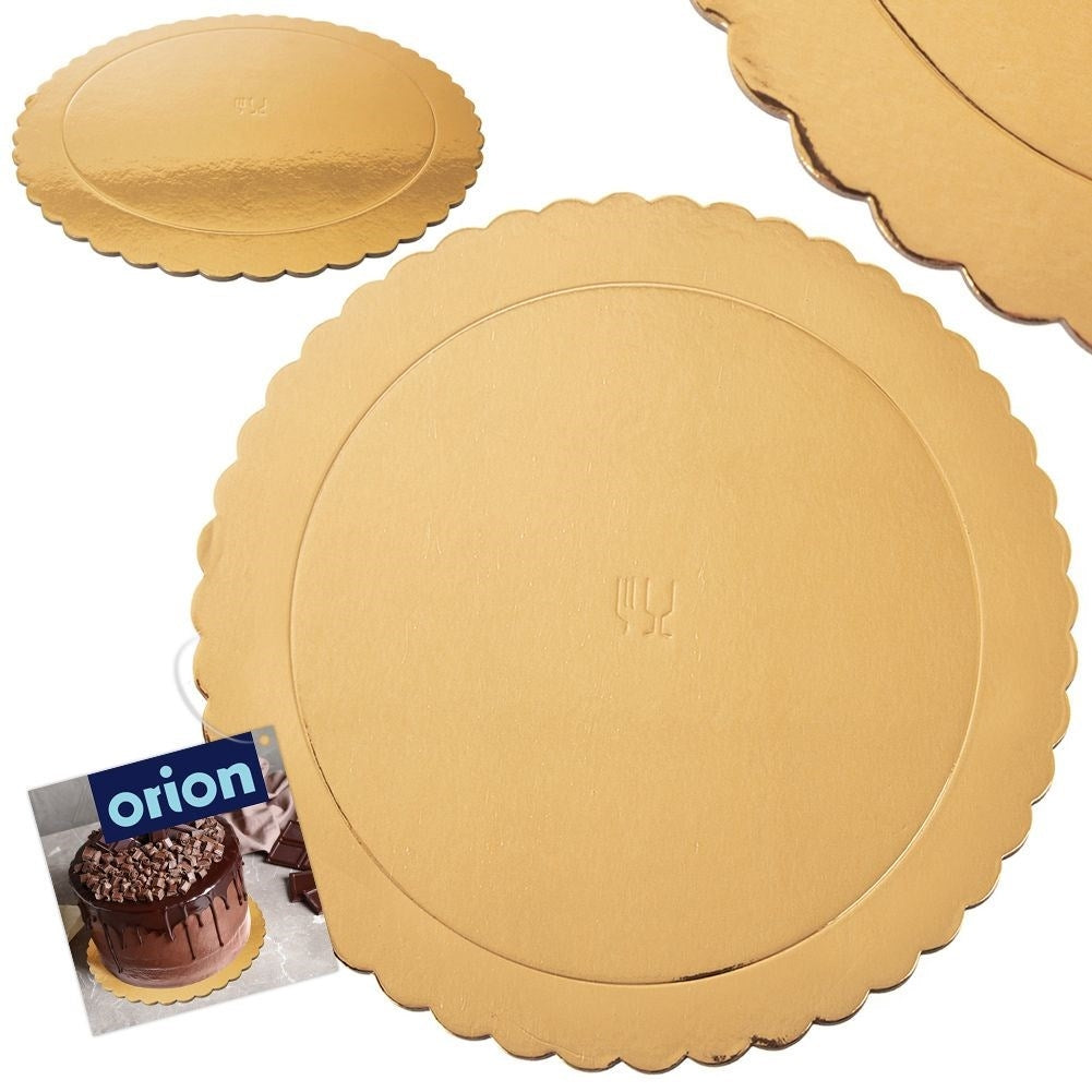 Tårtunderlägg 30 cm med veckade kanter