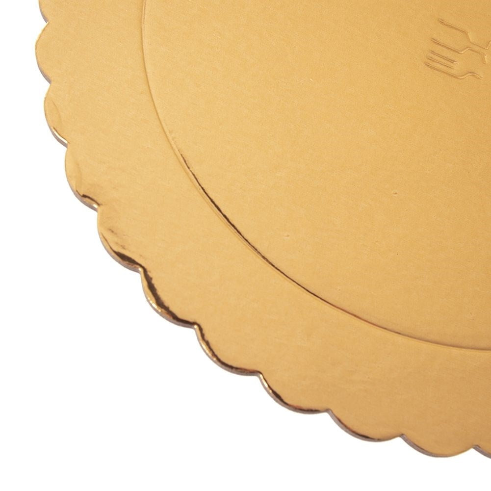 Tårtunderlägg 30 cm med veckade kanter