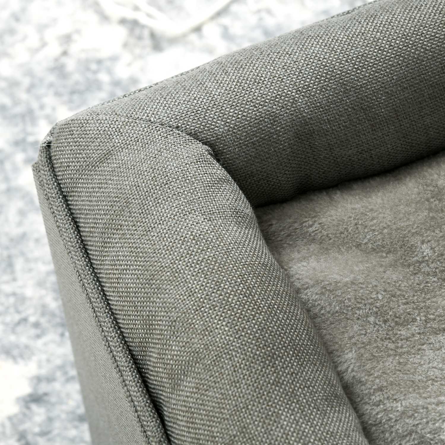 Tvåvånings kattgrotta med kudde, passar katter upp till 5 kg