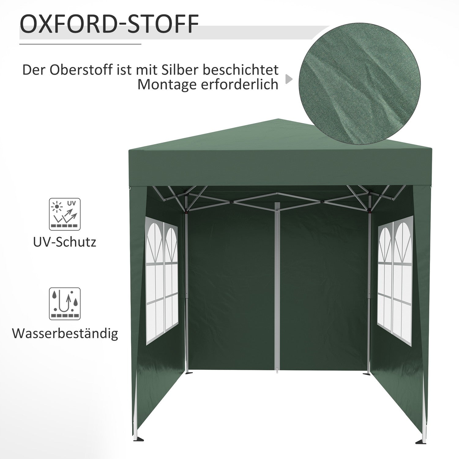 Tygväska i stål – hållbar och rymlig Oxford-design