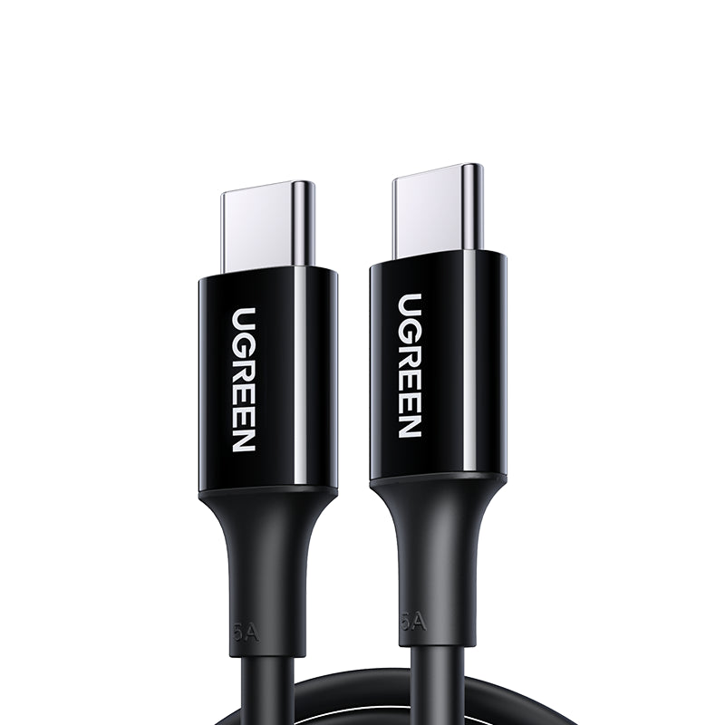 USB-C till USB-C kabel 480Mb/s 5A 1m svart