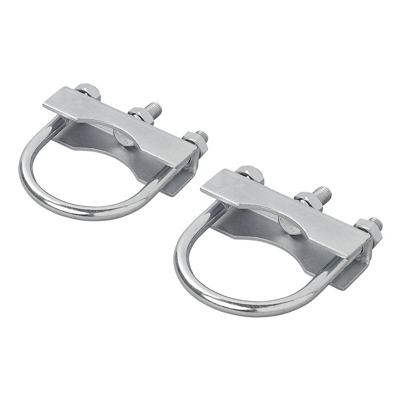 U-fäste rund 60/70 mm för jockeyhjulsklämma - set med 2 delar