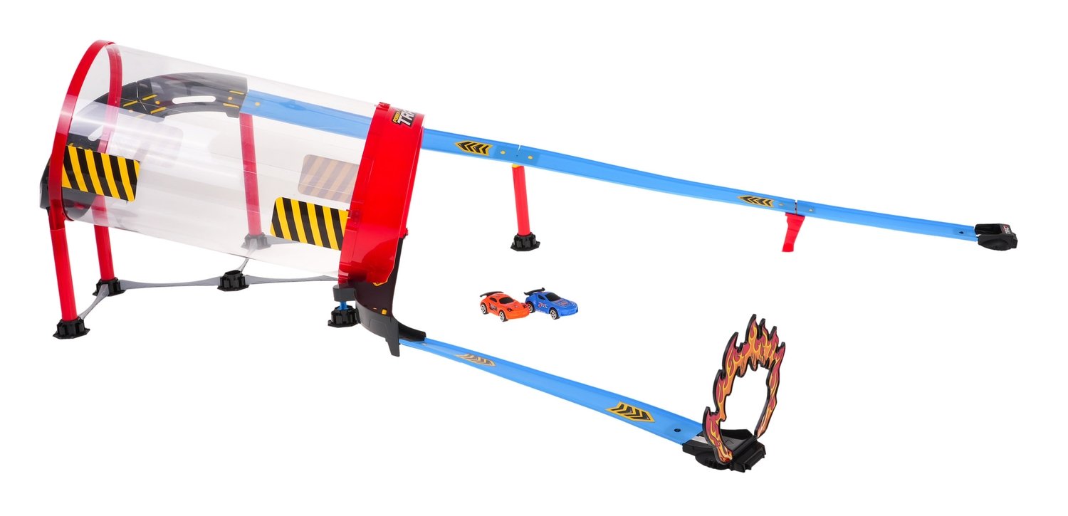 Ultimate Kids Race Track Set med Pull-Back bilar