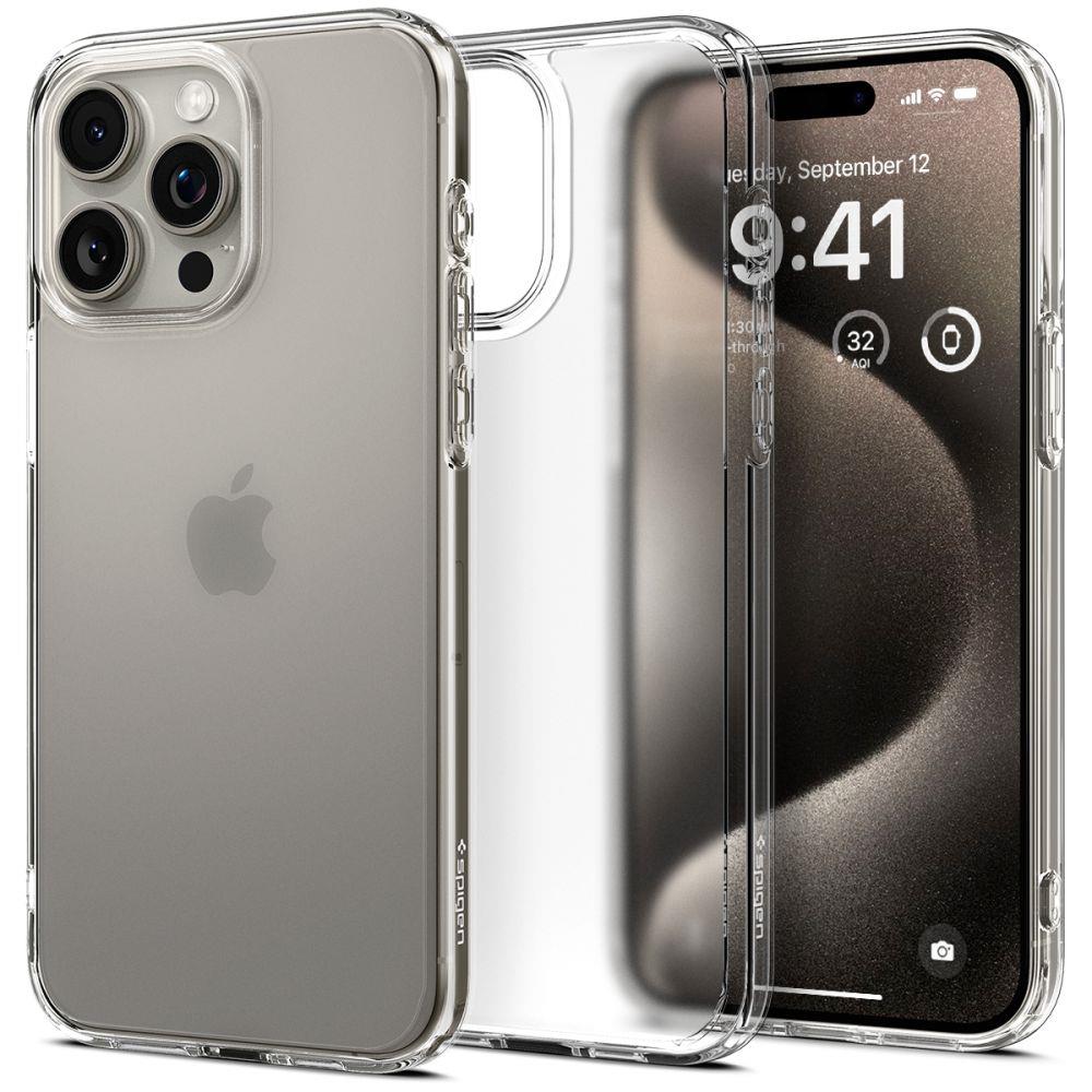 Ultra Hybrid skal för iPhone 15 Pro Max transparent
