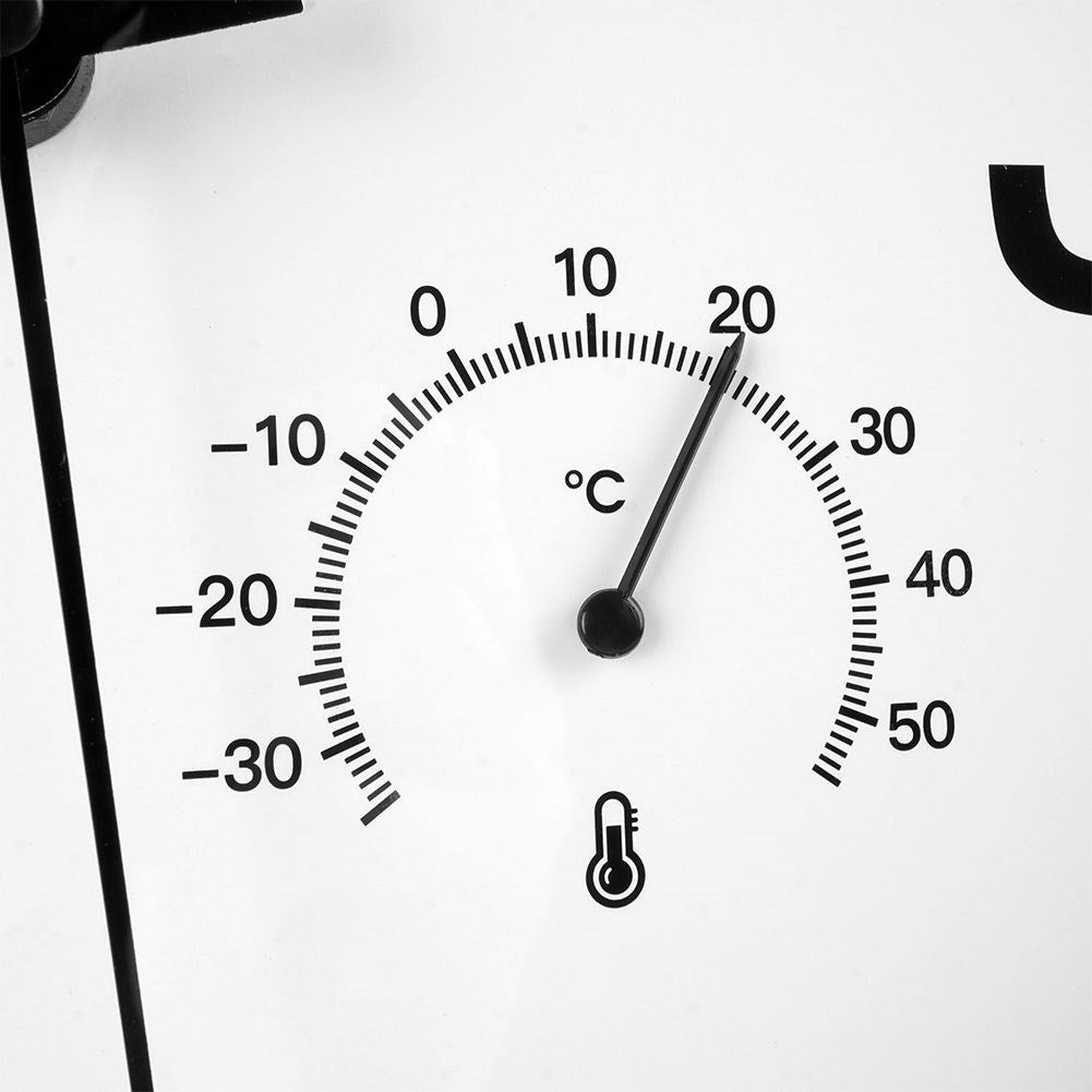 Unik Väggklocka med Termometer och Hygrometer - 30 cm